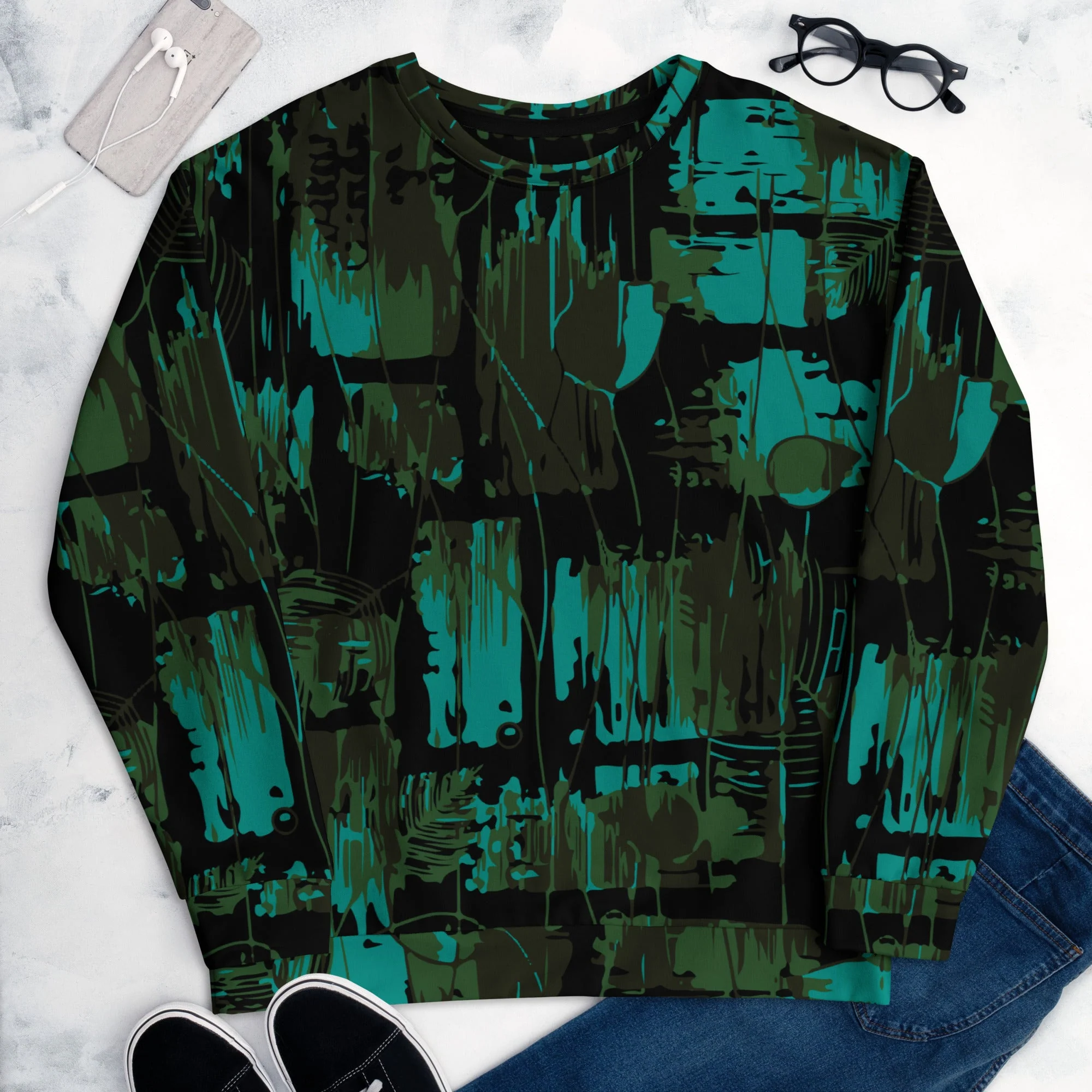 NEO Jungle CAMO Unisex Sweatshirt - Image 10
