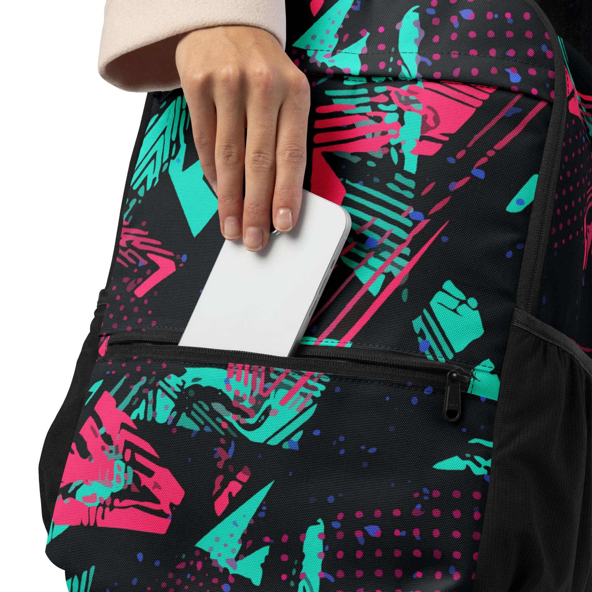 Neon Shatter CAMO Utility Backpack - Image 9