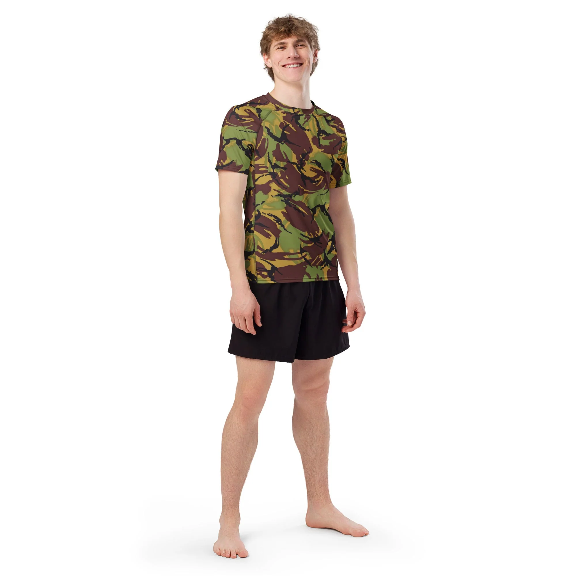 New Zealand DPM CAMO Mens Short-Sleeve Rash Guard - Image 10