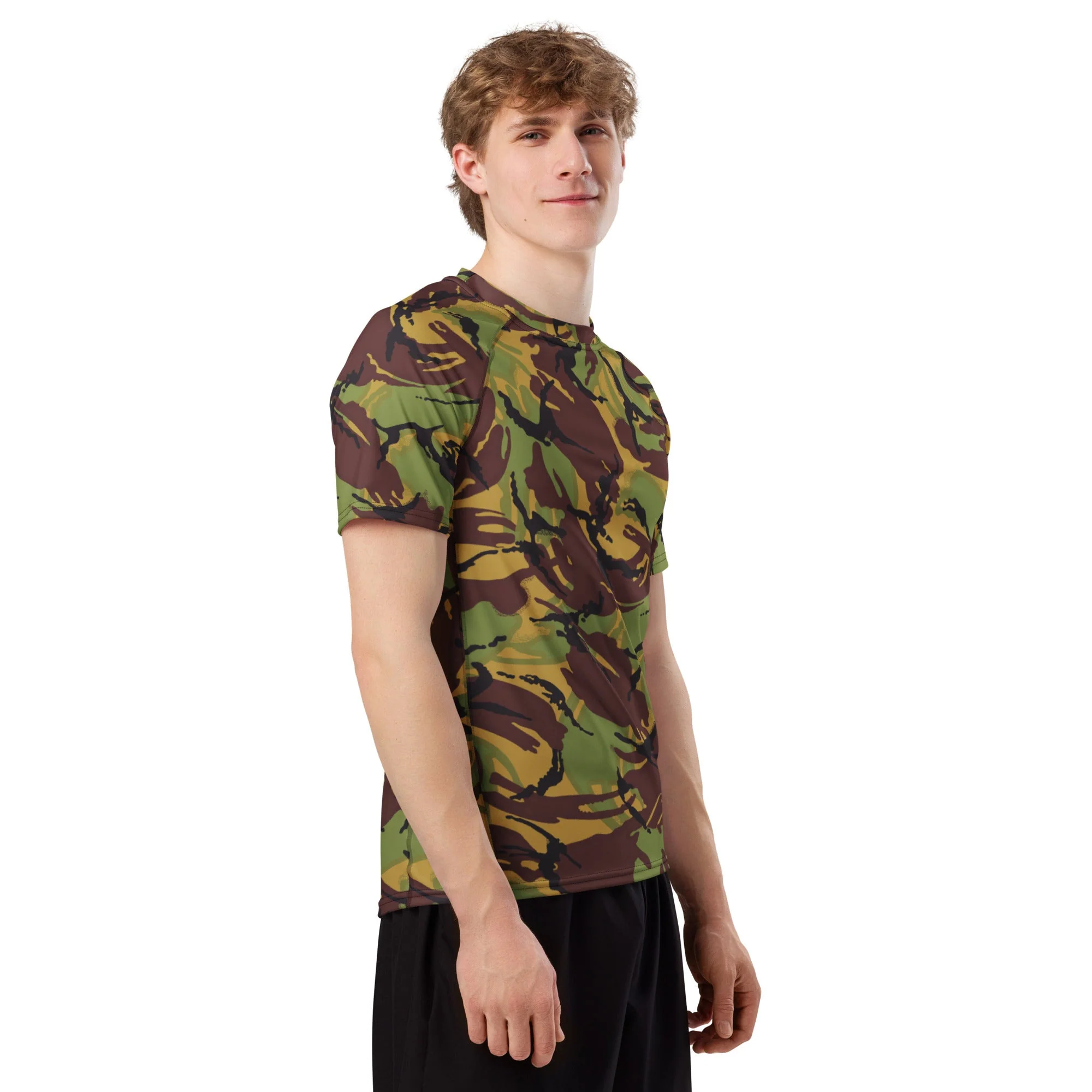 New Zealand DPM CAMO Mens Short-Sleeve Rash Guard - Image 3