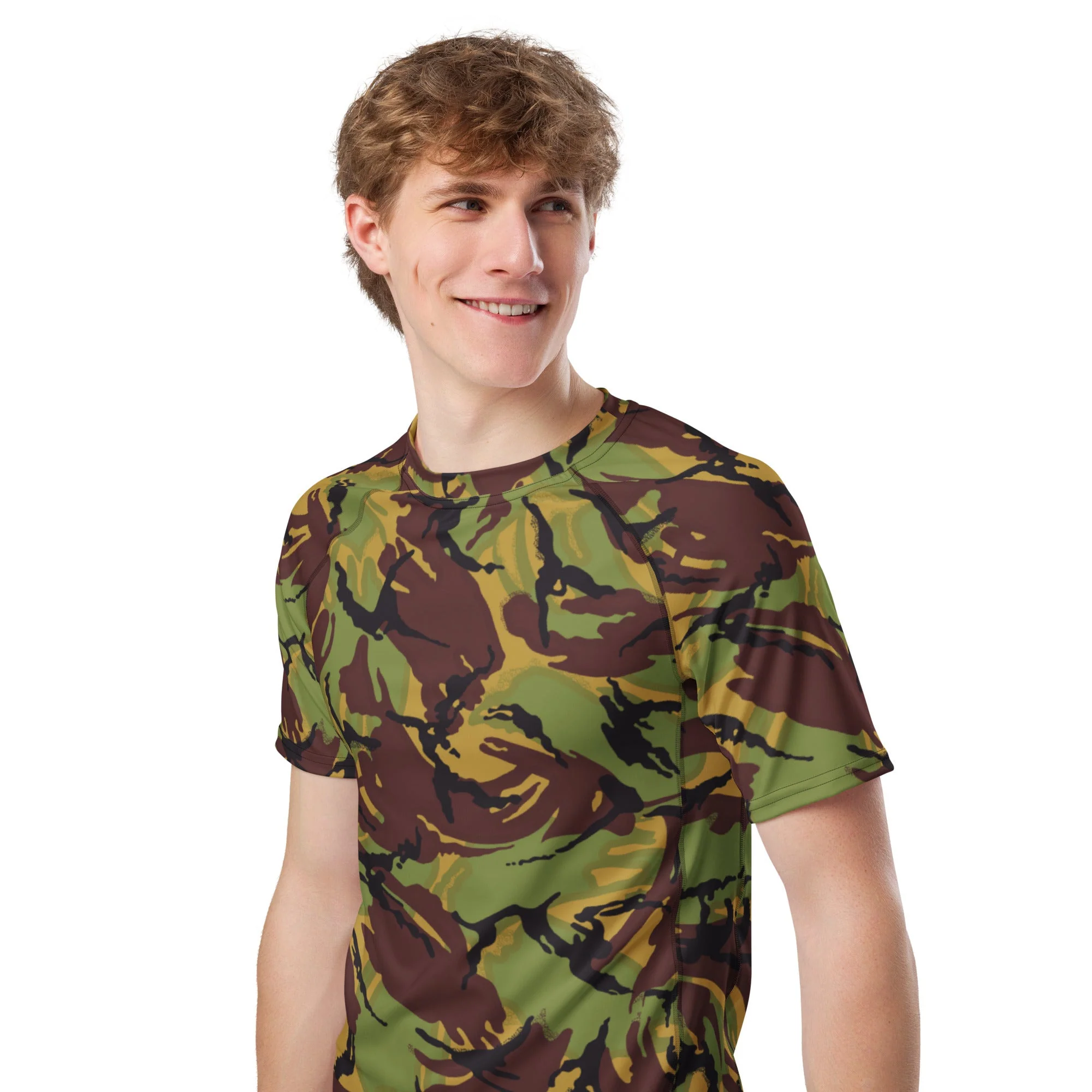New Zealand DPM CAMO Mens Short-Sleeve Rash Guard - Image 4