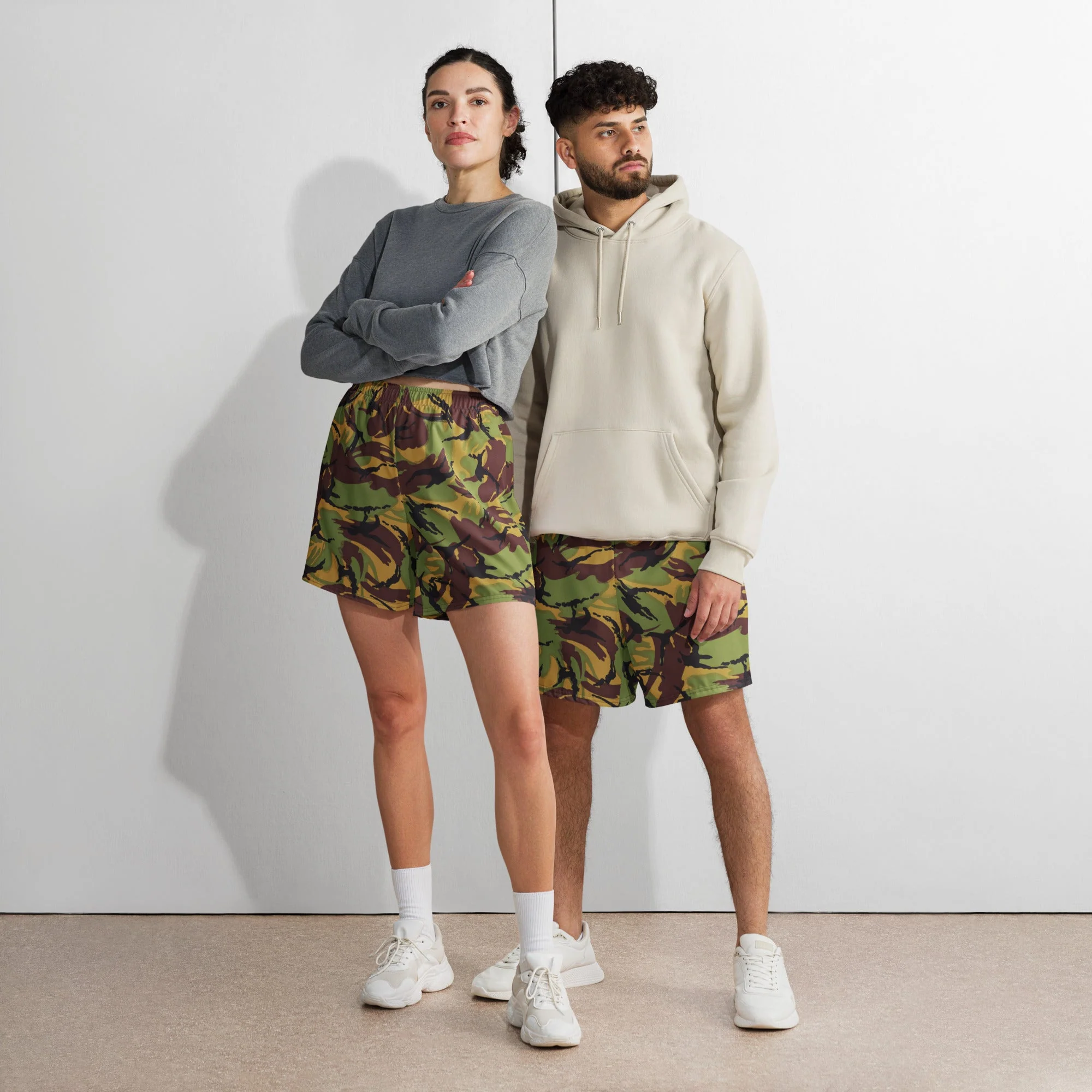 New Zealand DPM CAMO Unisex Athletic Long Shorts - Image 3