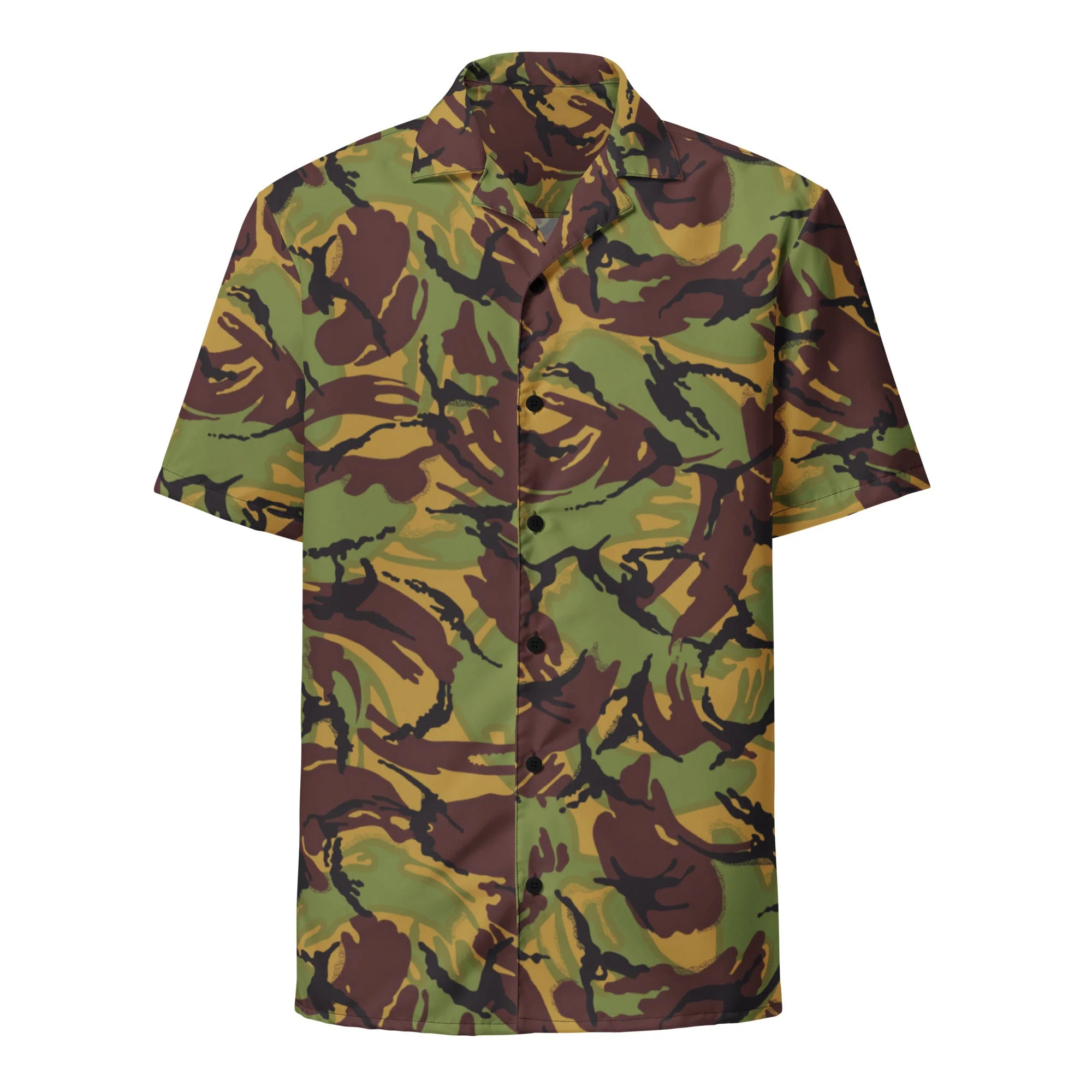 New Zealand DPM CAMO Unisex Short-Sleeve Button Shirt - Image 15