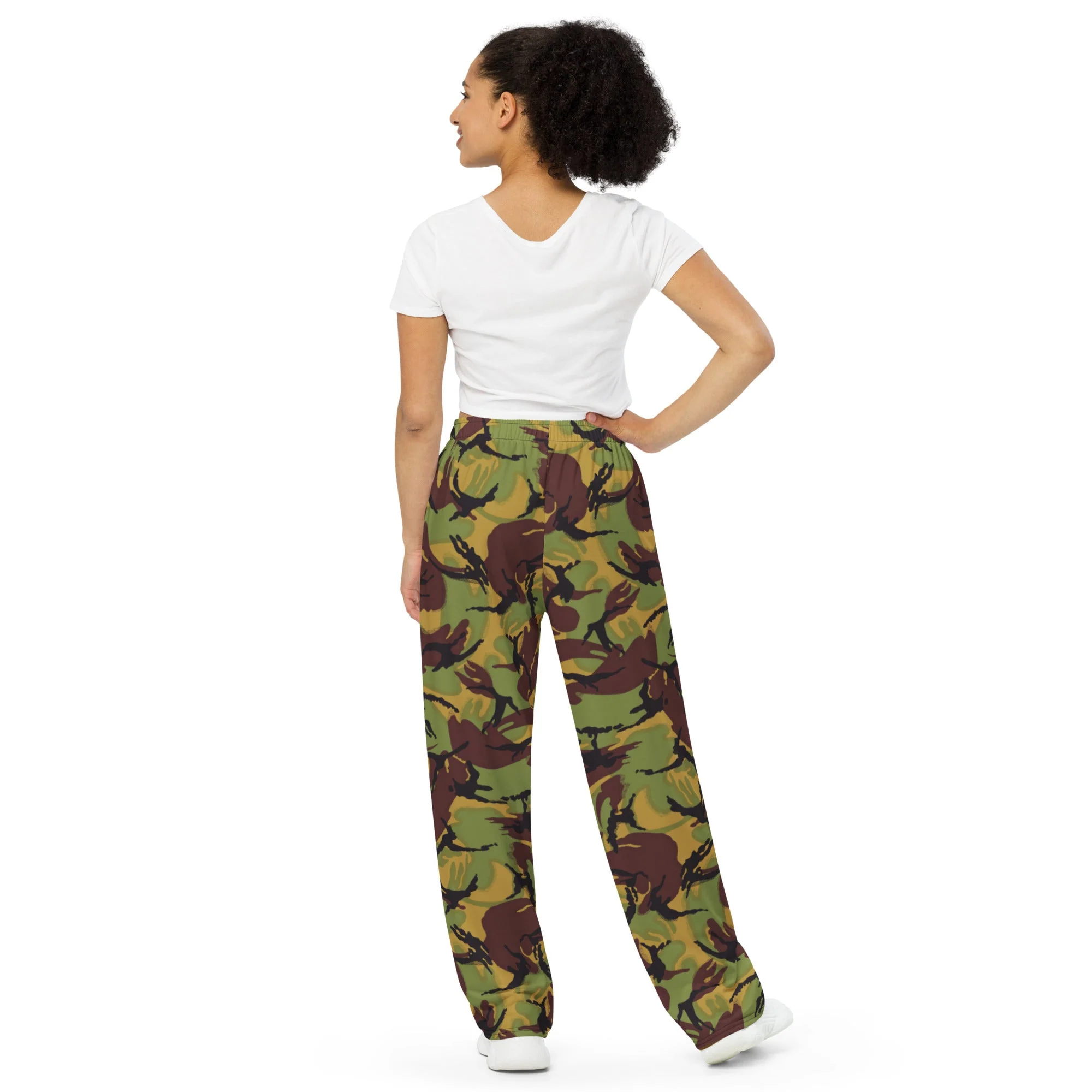 New Zealand DPM CAMO Unisex Wide-Leg Leisure Pants - Image 3