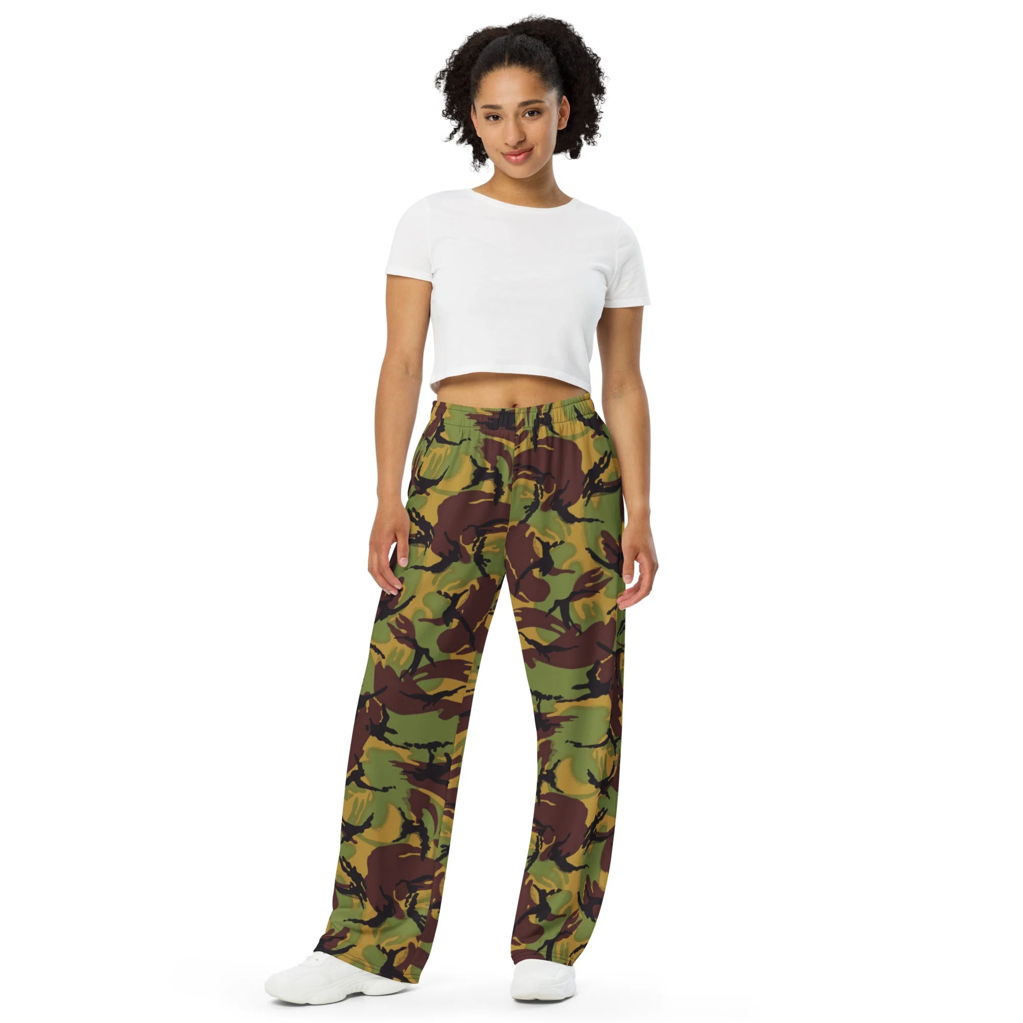 New Zealand DPM CAMO Unisex Wide-Leg Leisure Pants - Image 7