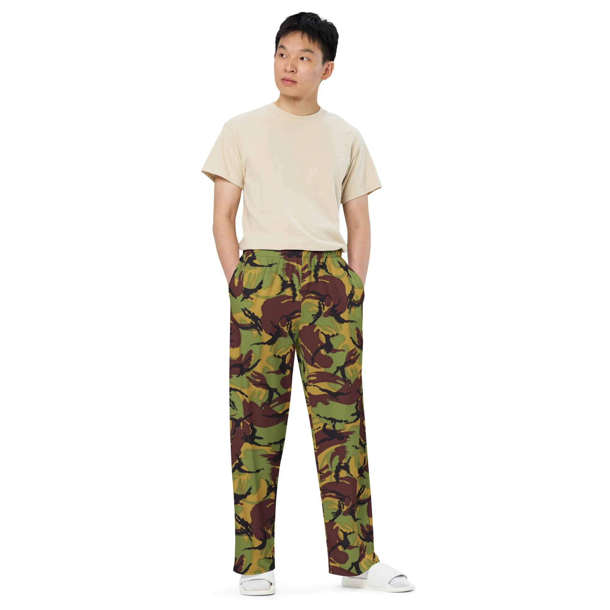 New Zealand DPM CAMO Unisex Wide-Leg Leisure Pants - Image 8