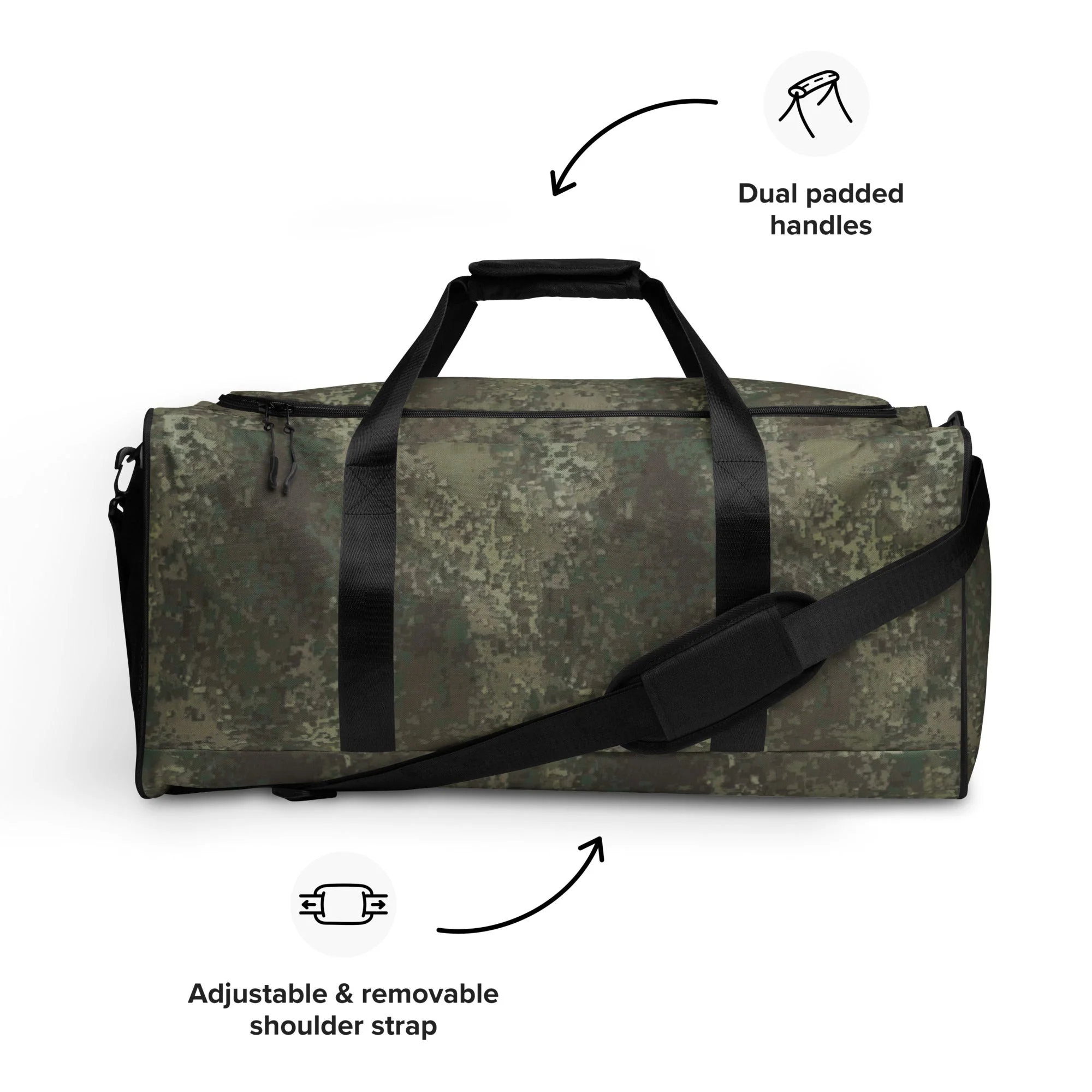 New Zealand Multi-Terrain CAMO Duffle Bag - Image 11