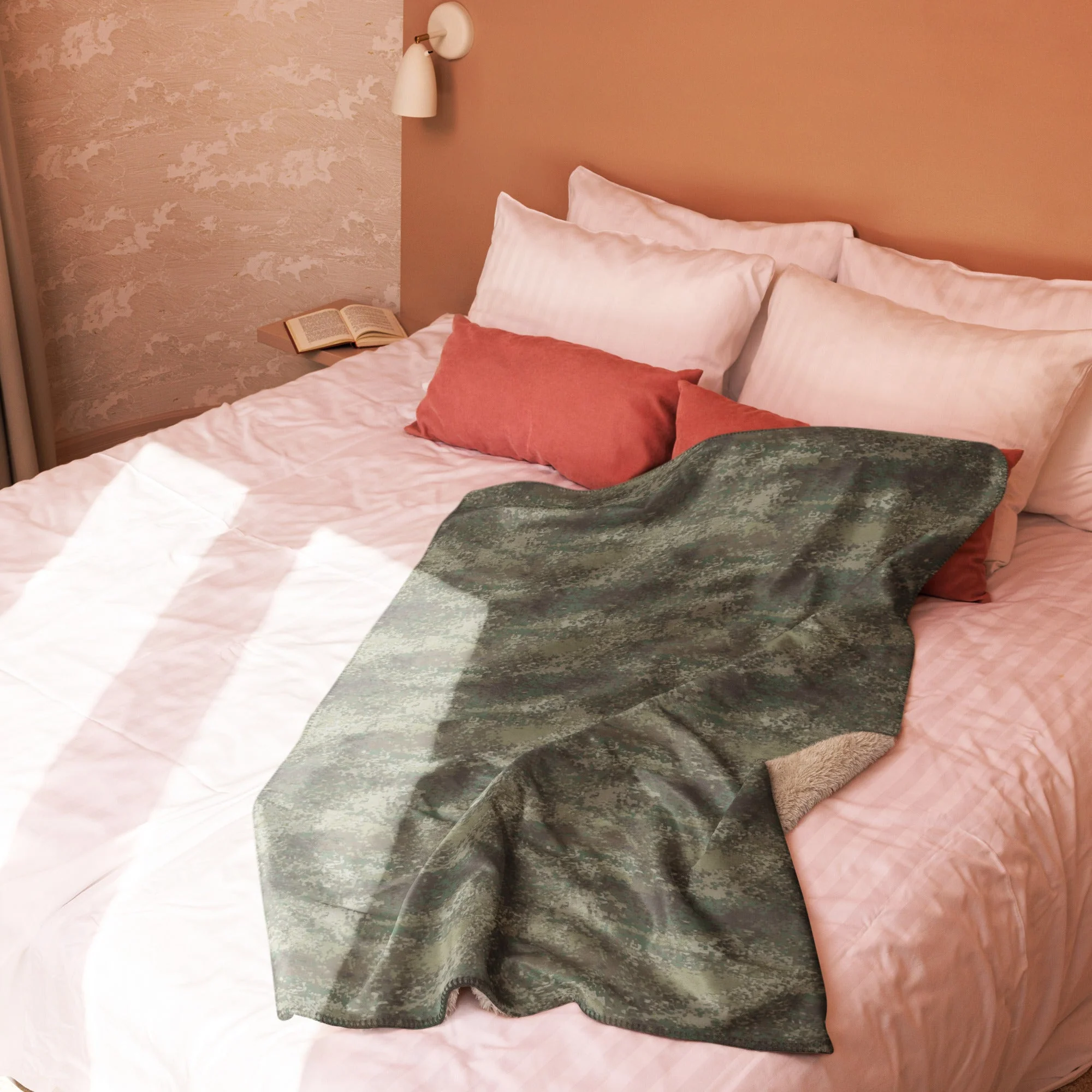 New Zealand Multi-Terrain CAMO Sherpa Blanket - Image 4