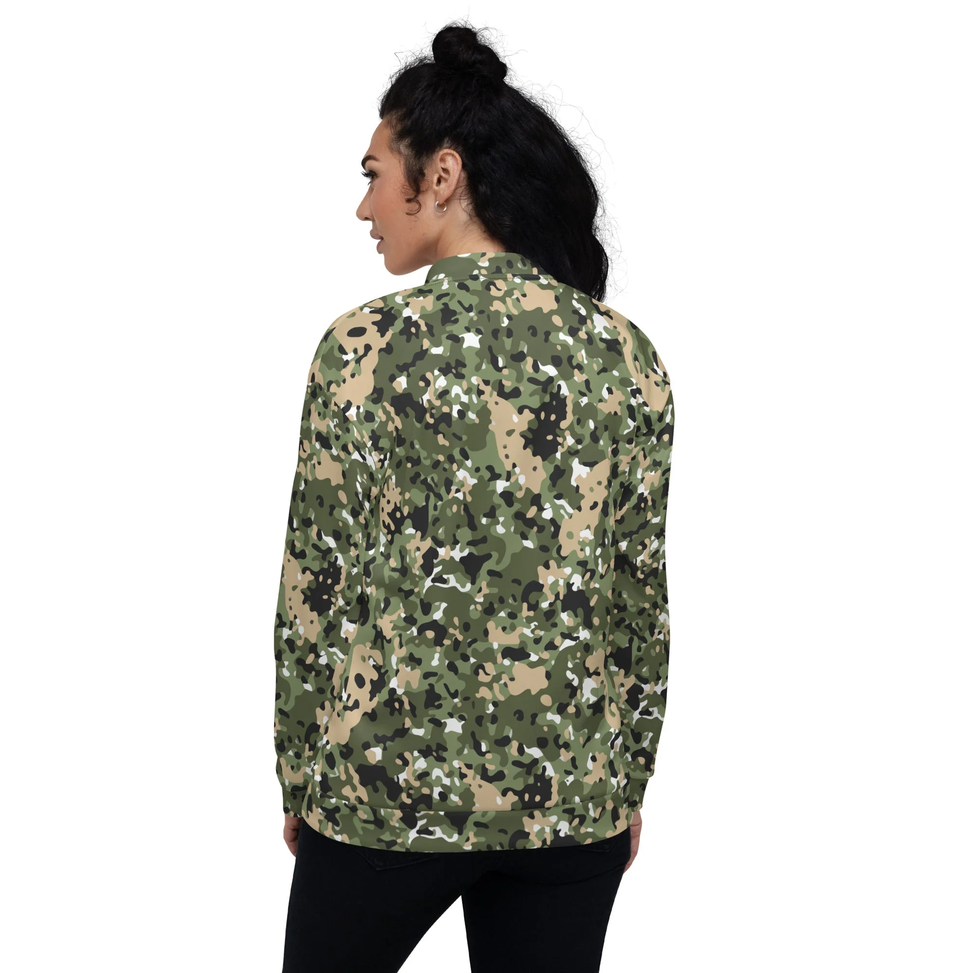 Nordic Combat Uniform CAMO Unisex Bomber Jacket - Image 5