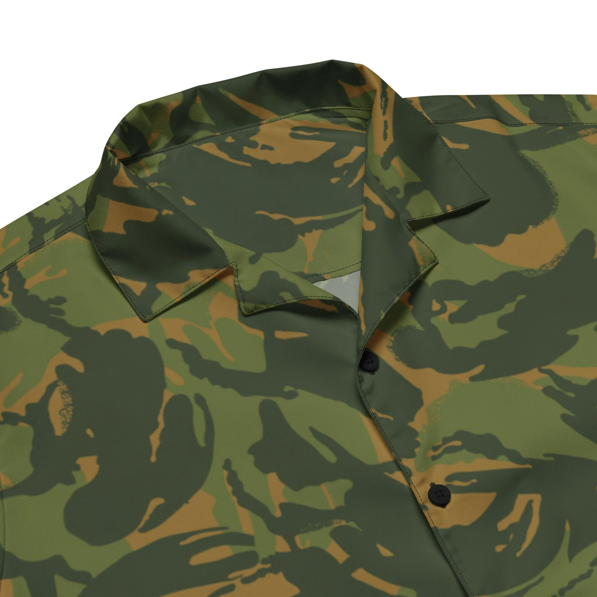 Norwegian DPM CAMO Unisex Short-Sleeve Button Shirt - Image 2