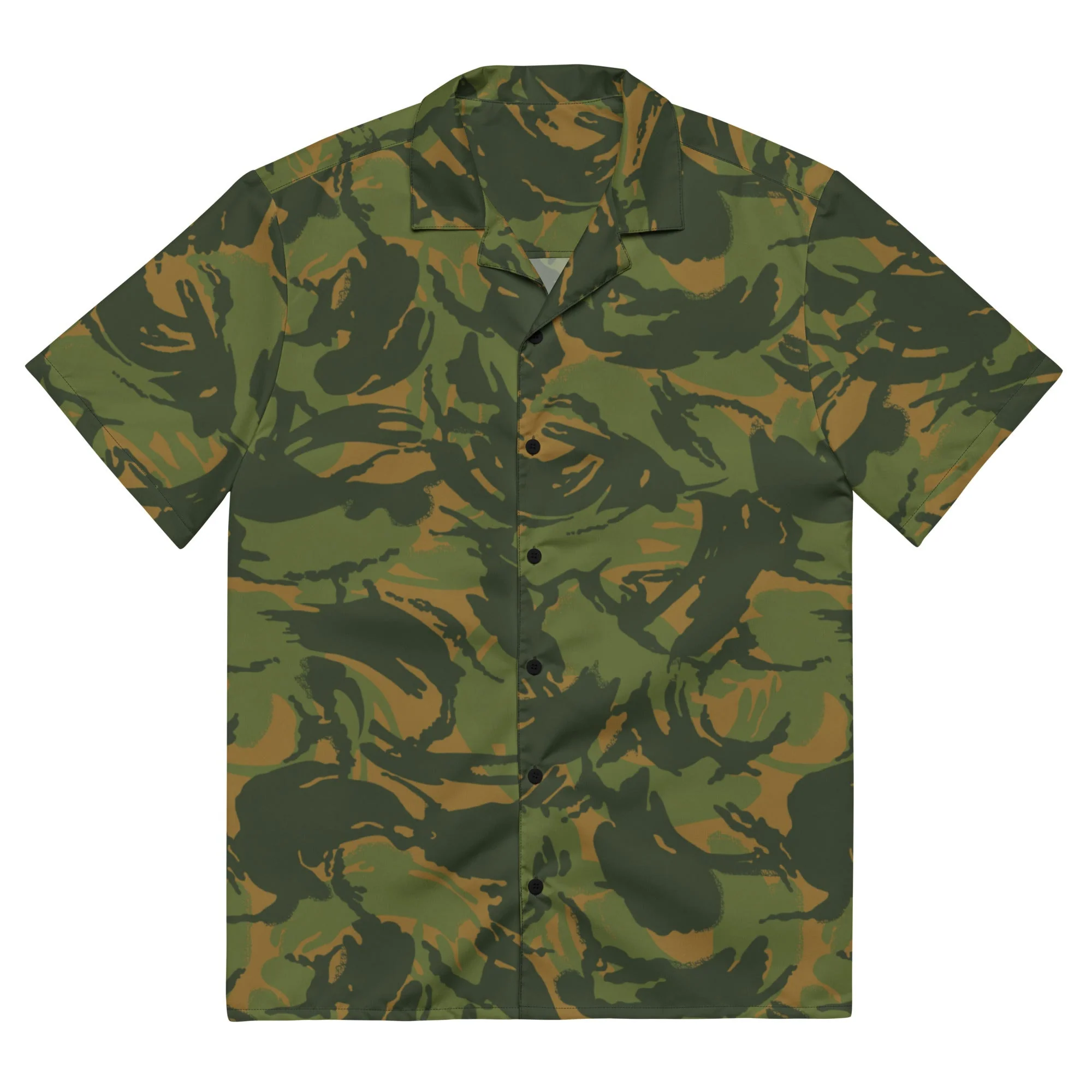 Norwegian DPM CAMO Unisex Short-Sleeve Button Shirt - Image 3