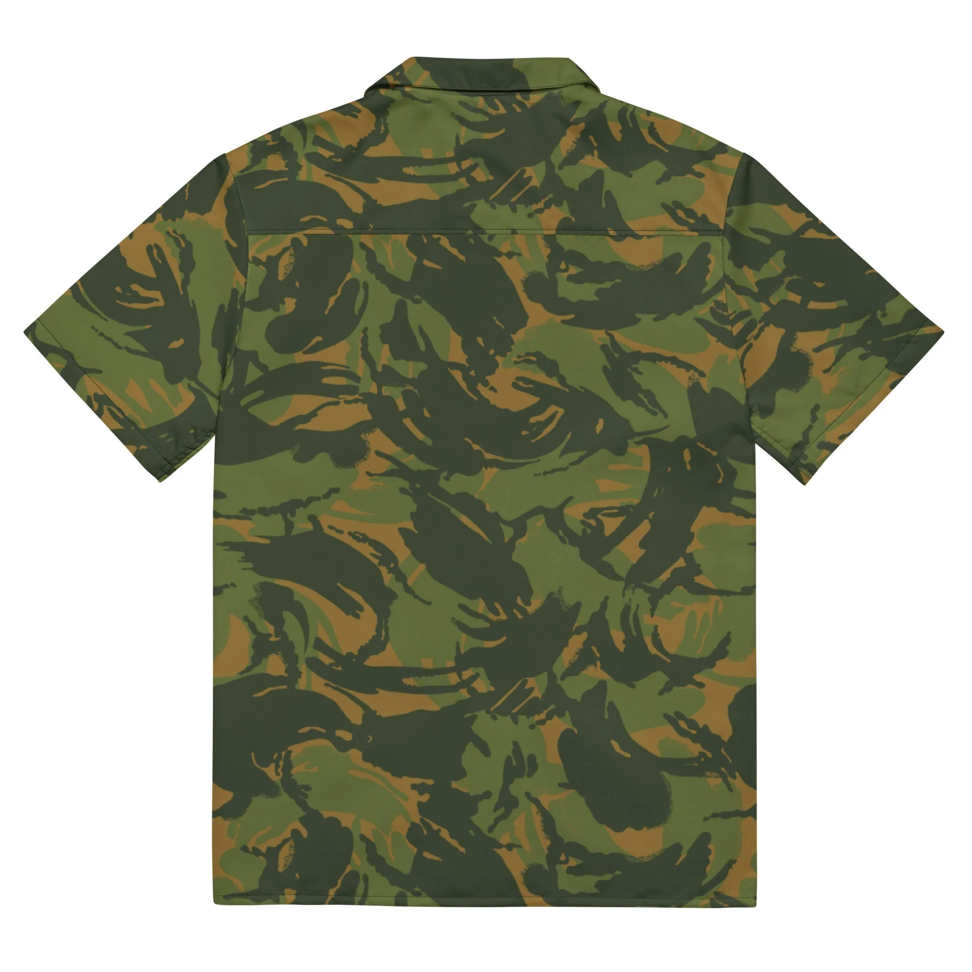 Norwegian DPM CAMO Unisex Short-Sleeve Button Shirt - Image 8