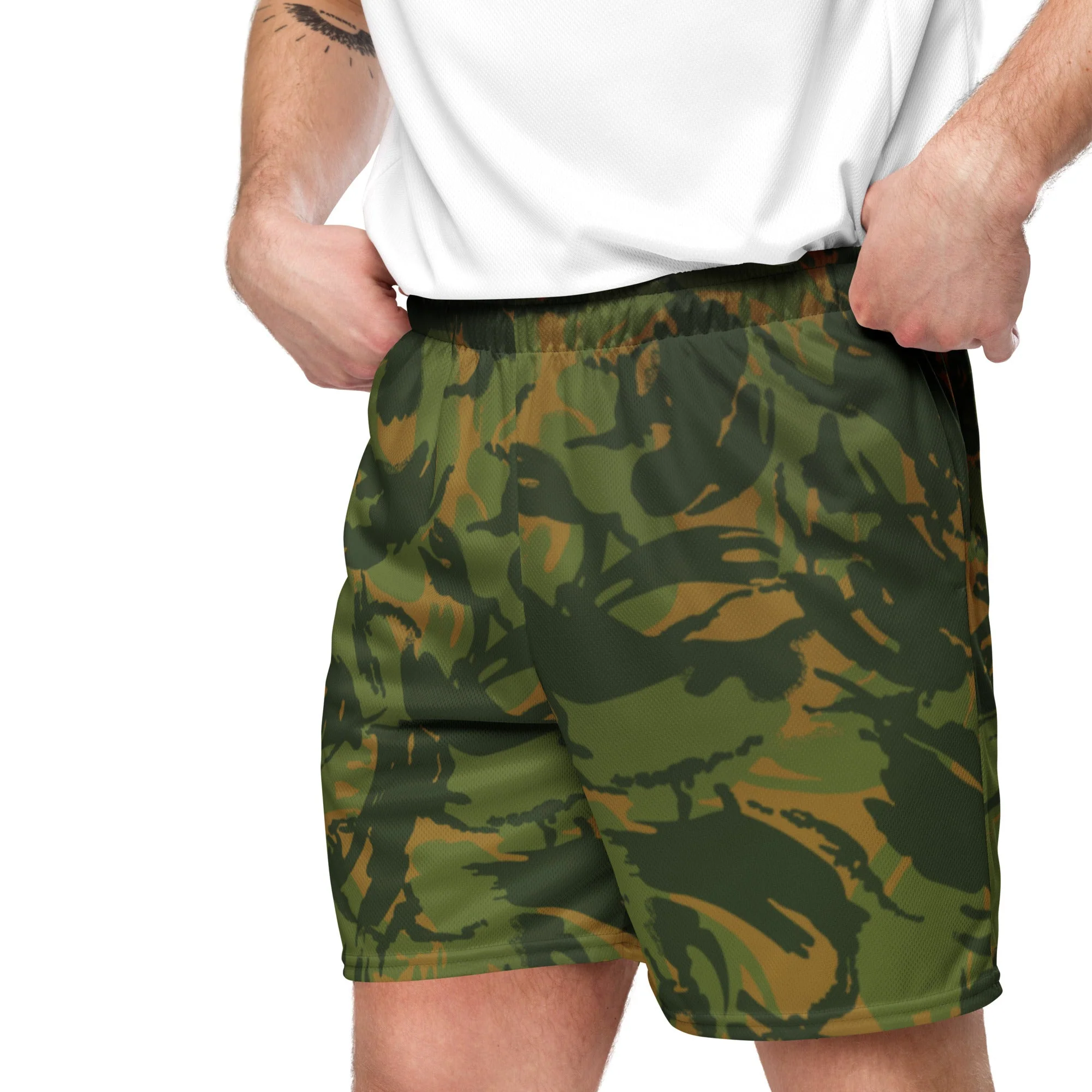 Norwegian DPM CAMO Unisex Mesh Shorts - Image 2
