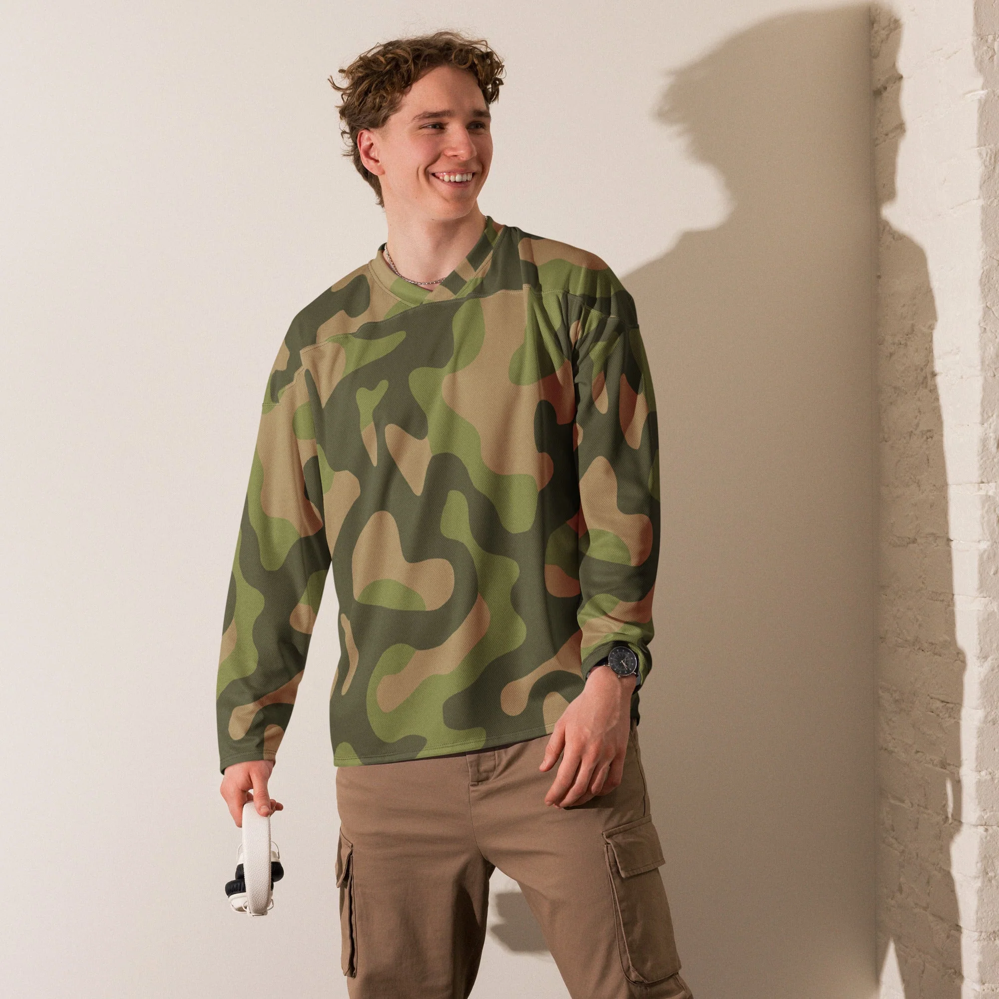 Norwegian M98 CAMO Unisex Hockey Fan Jersey - Image 2