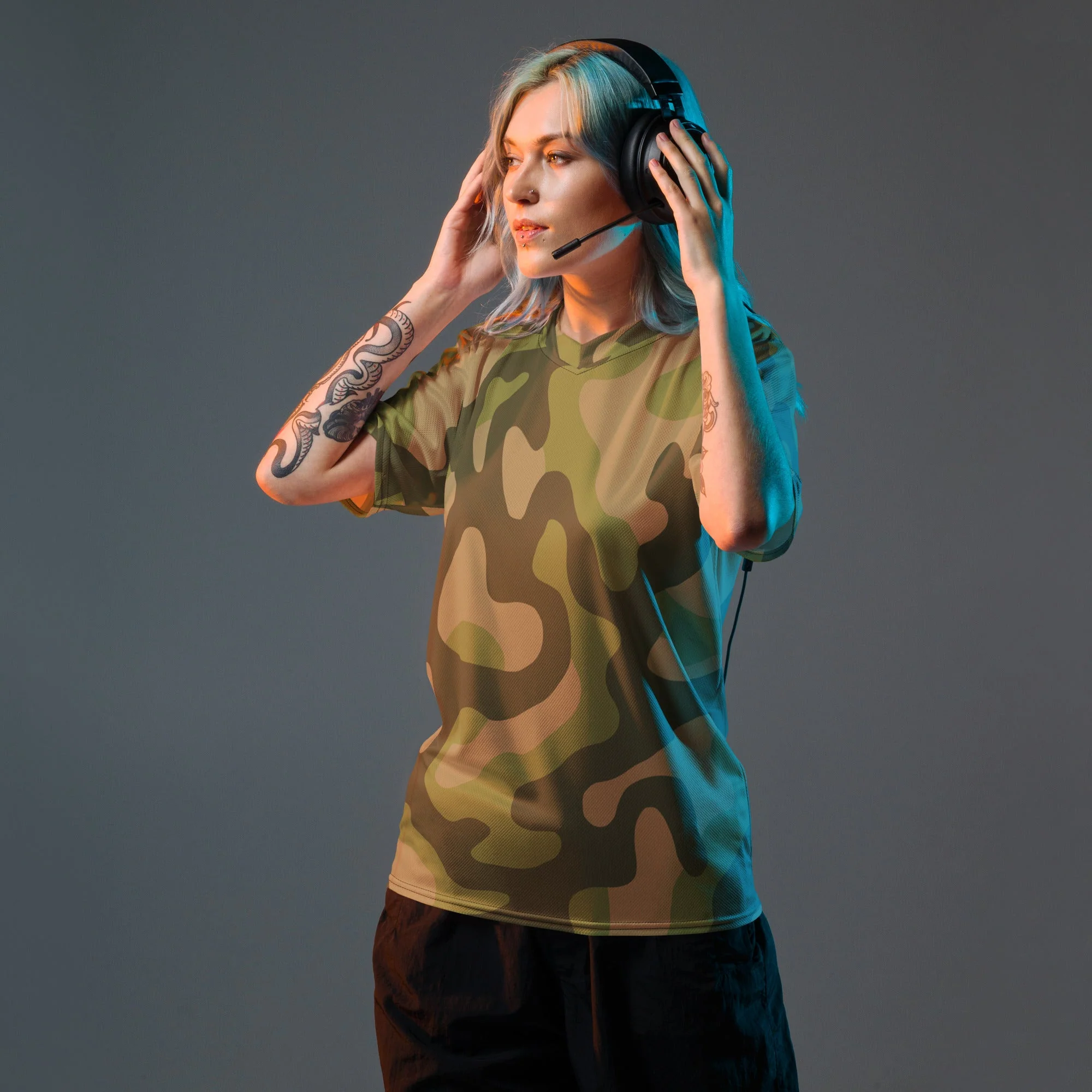 Norwegian M98 CAMO Unisex Sports Jersey - Image 6