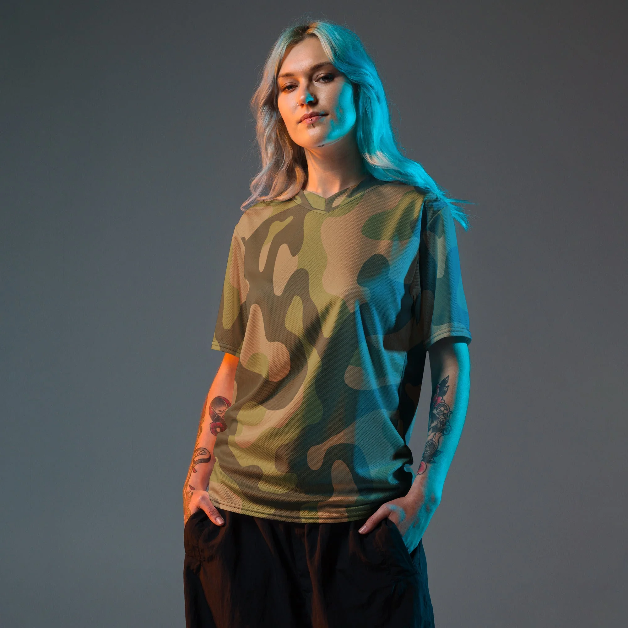 Norwegian M98 CAMO Unisex Sports Jersey - Image 7