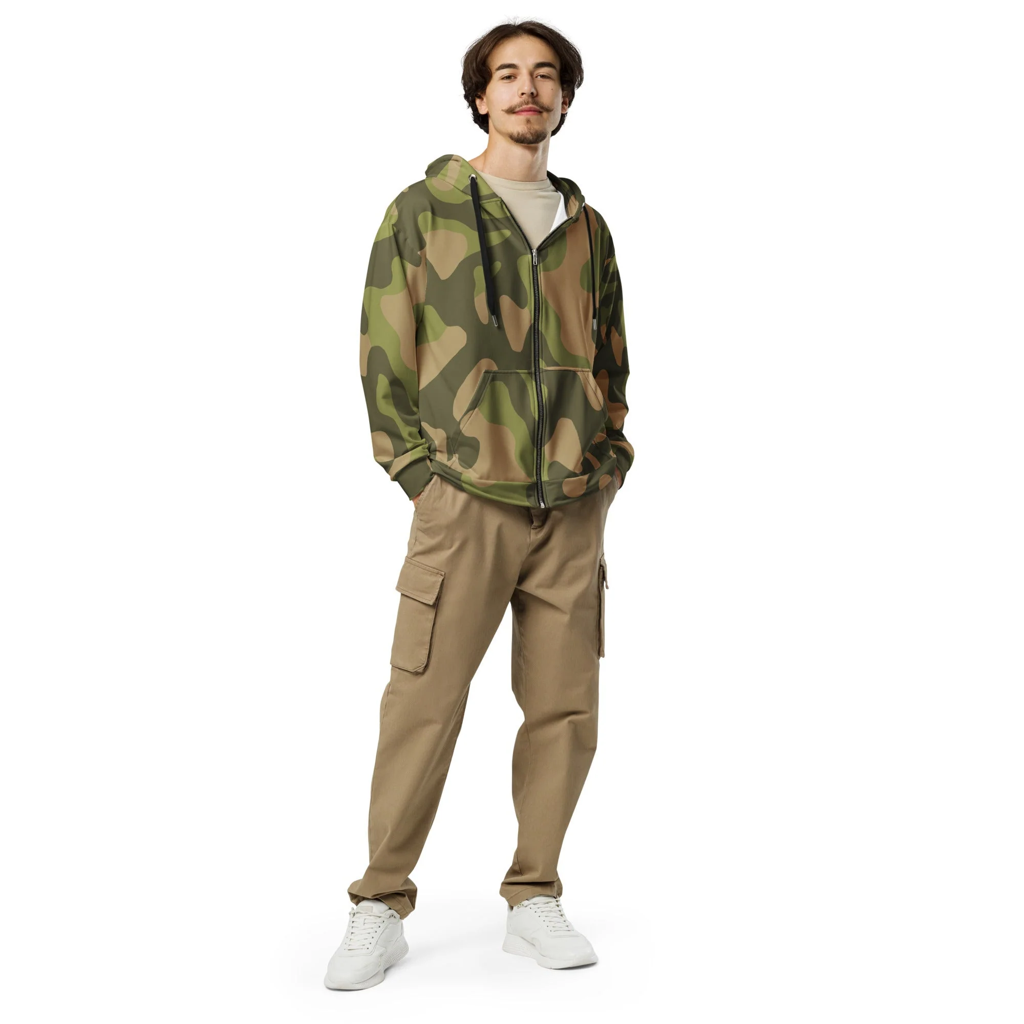 Norwegian M98 CAMO Unisex Zip Hoodie - Image 7