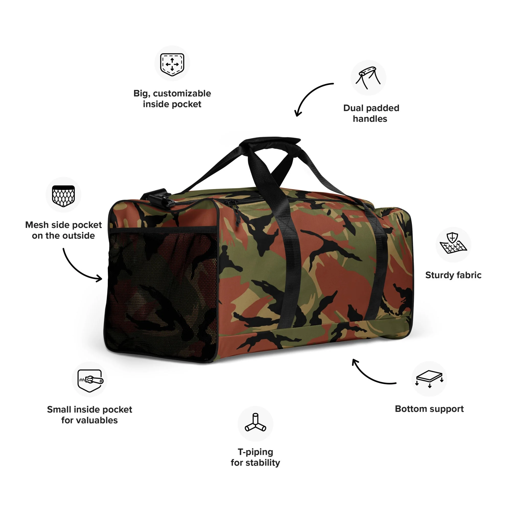 Omani DPM Royal Army CAMO Duffle Bag - Image 2