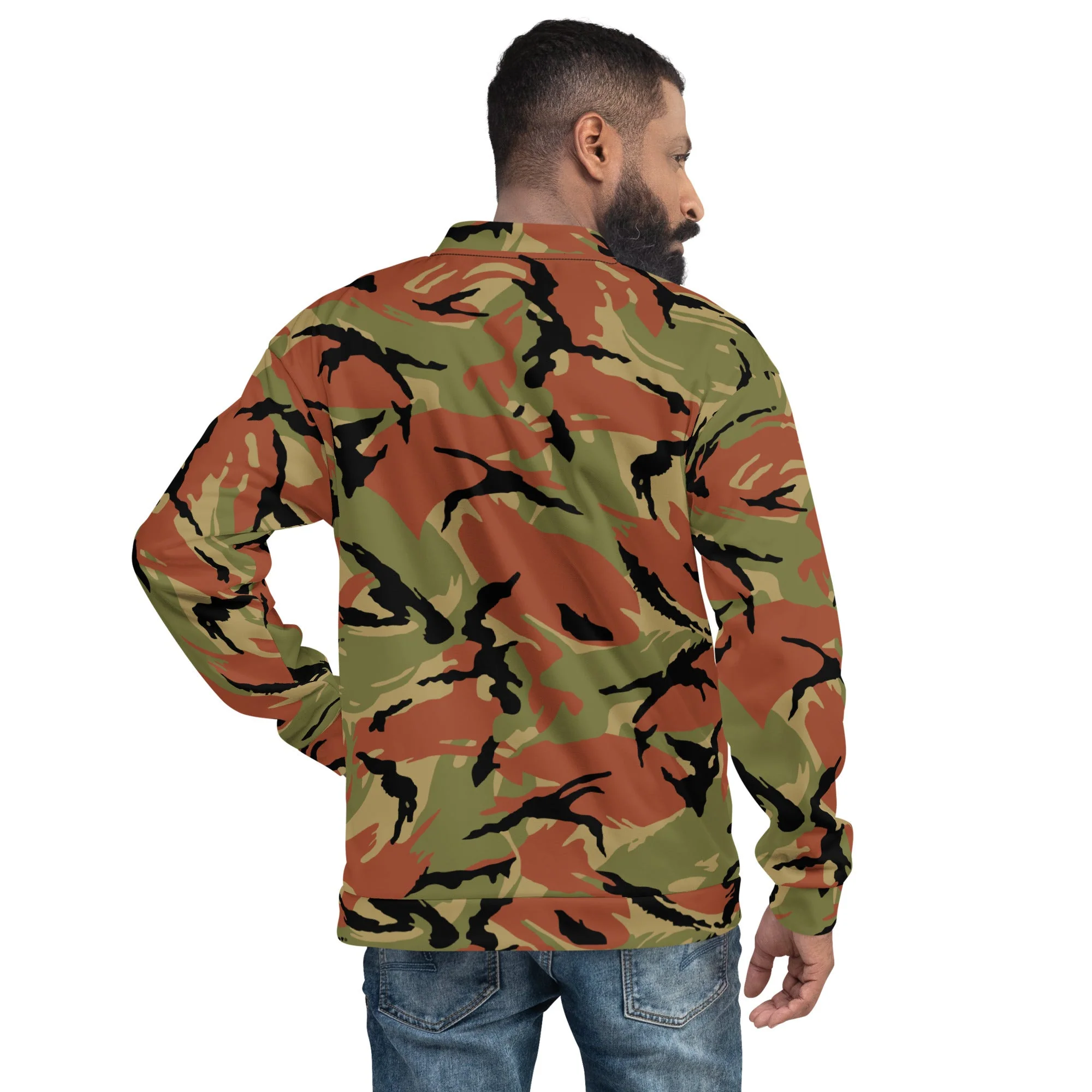 Omani DPM Royal Army CAMO Unisex Bomber Jacket - Image 2