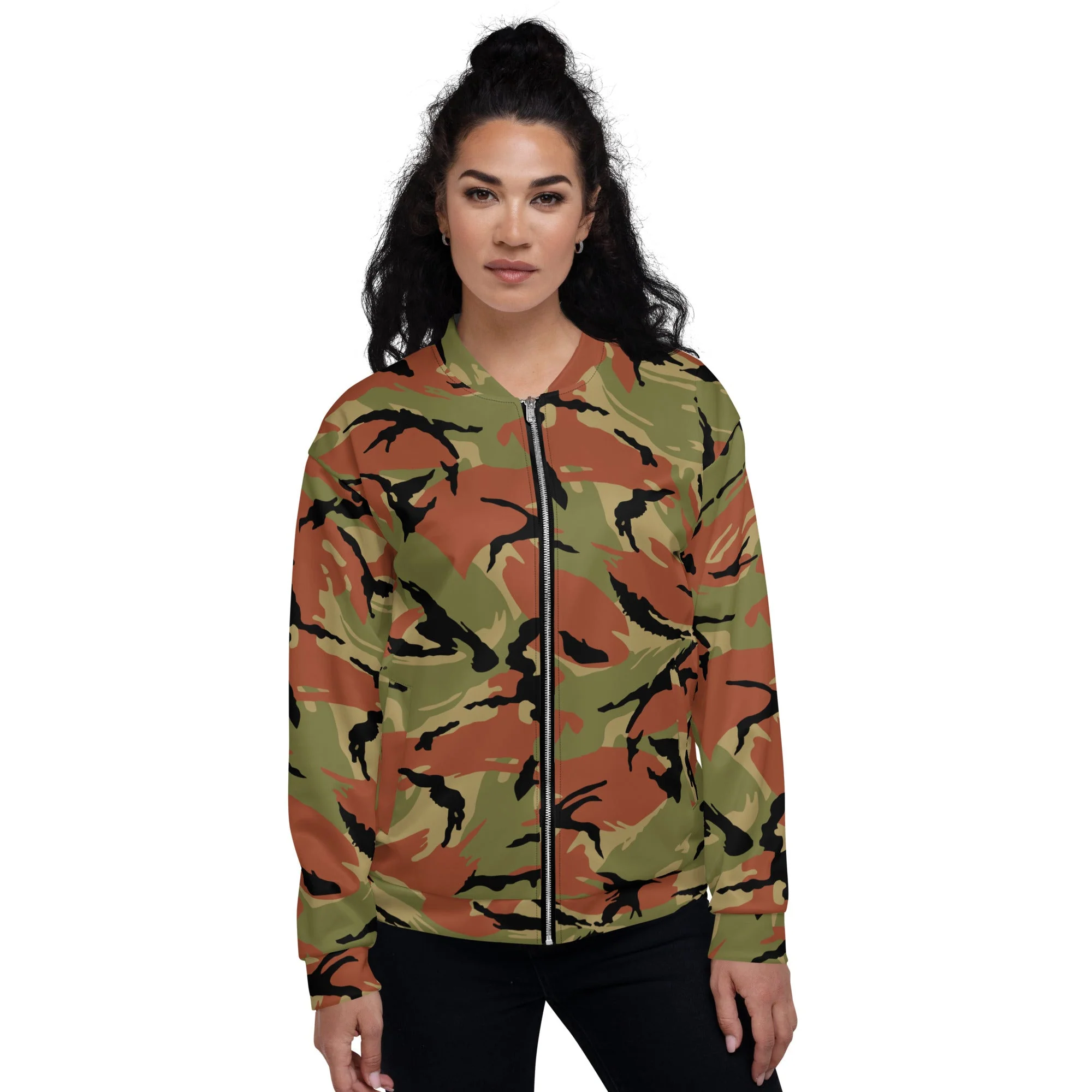 Omani DPM Royal Army CAMO Unisex Bomber Jacket - Image 4