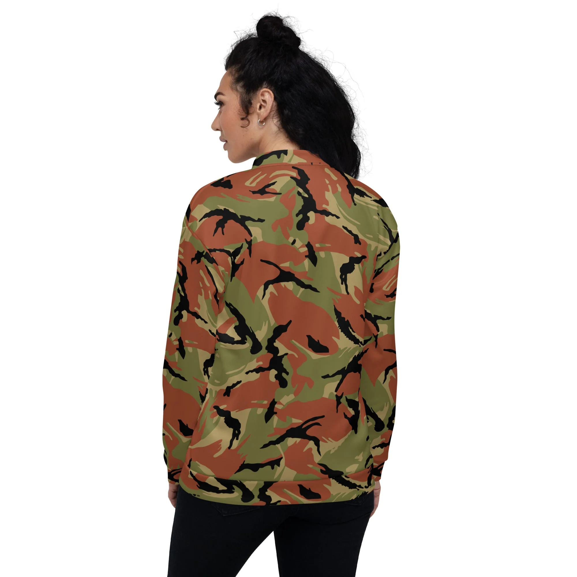 Omani DPM Royal Army CAMO Unisex Bomber Jacket - Image 5