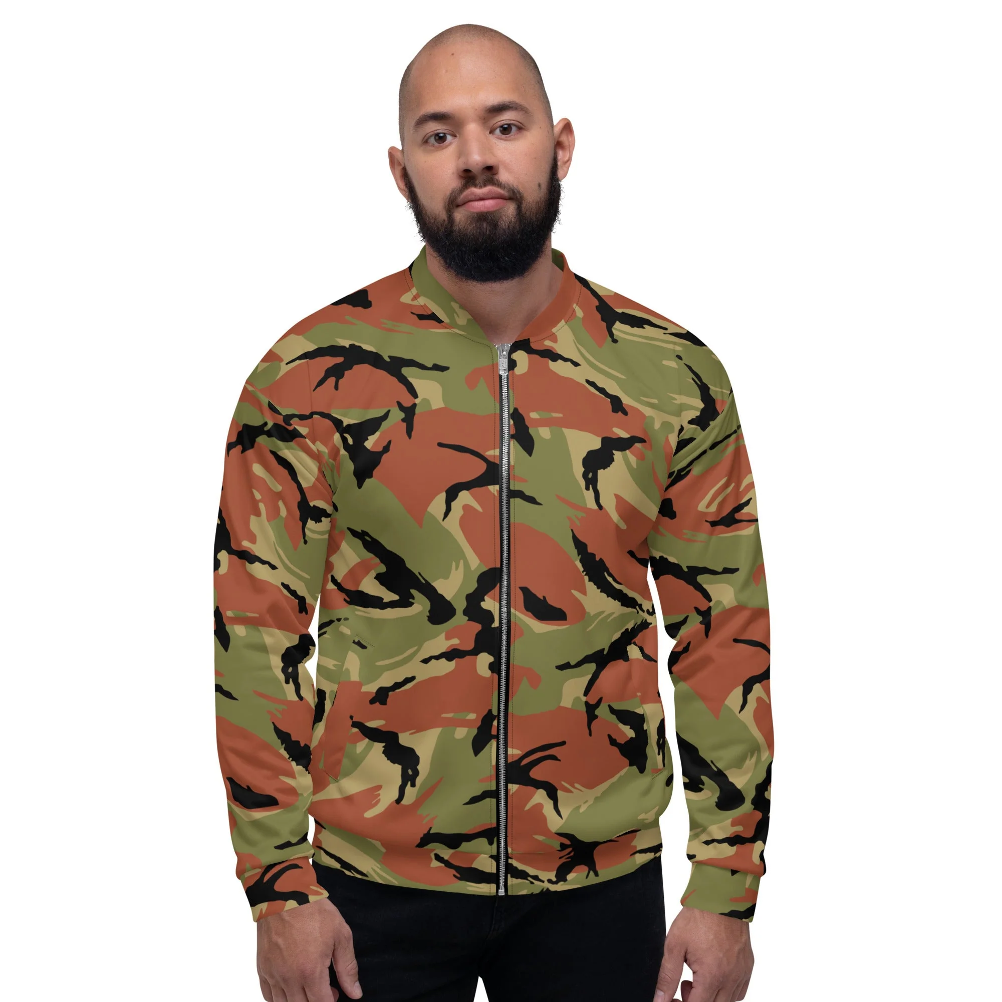 Omani DPM Royal Army CAMO Unisex Bomber Jacket - Image 6