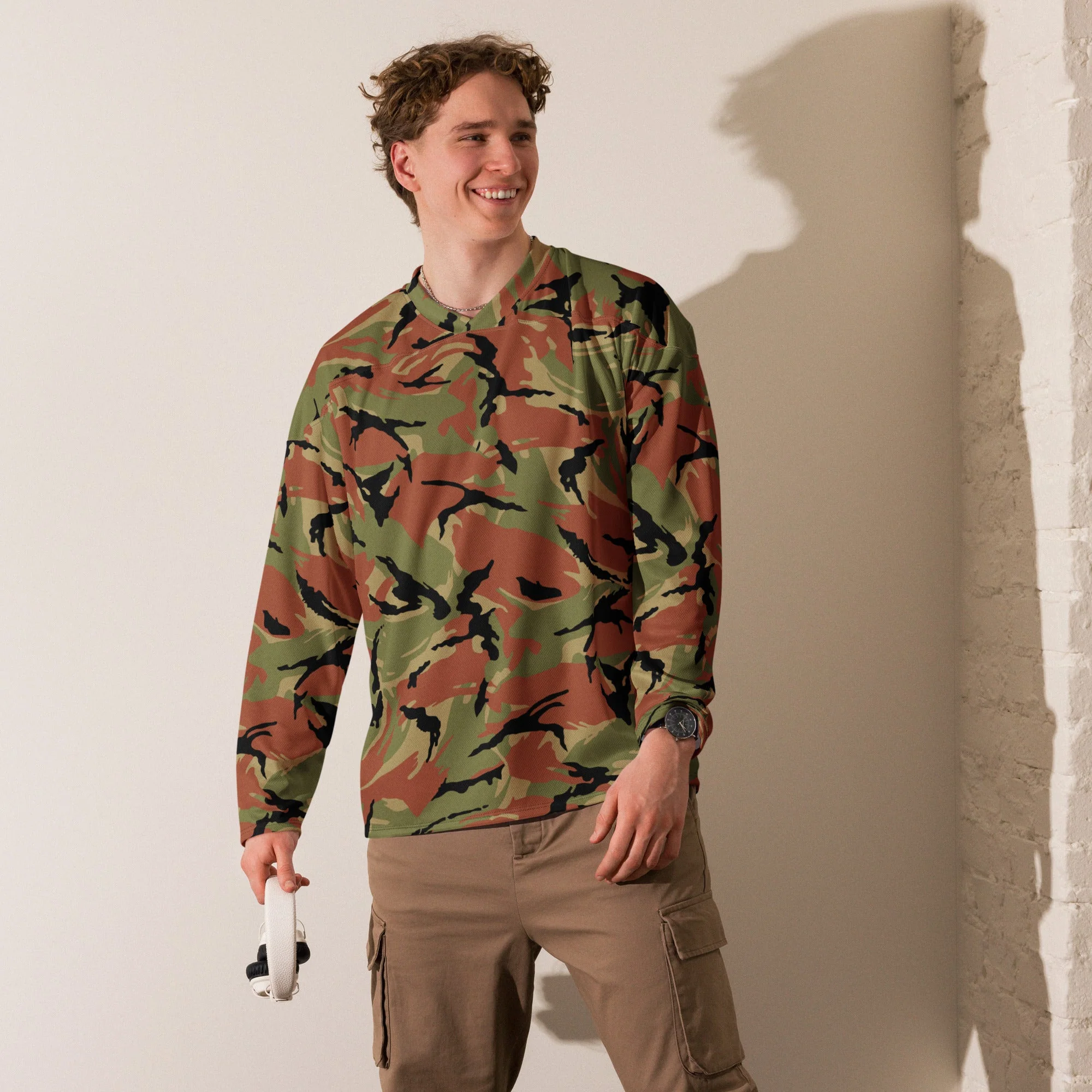 Omani DPM Royal Army CAMO Unisex Hockey Fan Jersey - Image 2