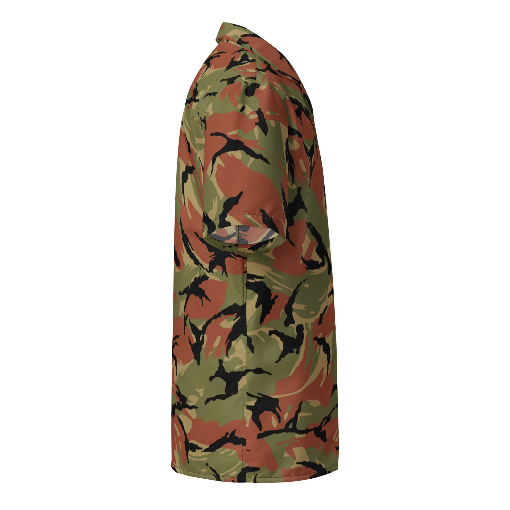 Omani DPM Royal Army CAMO Unisex Short-Sleeve Button Shirt - Image 10