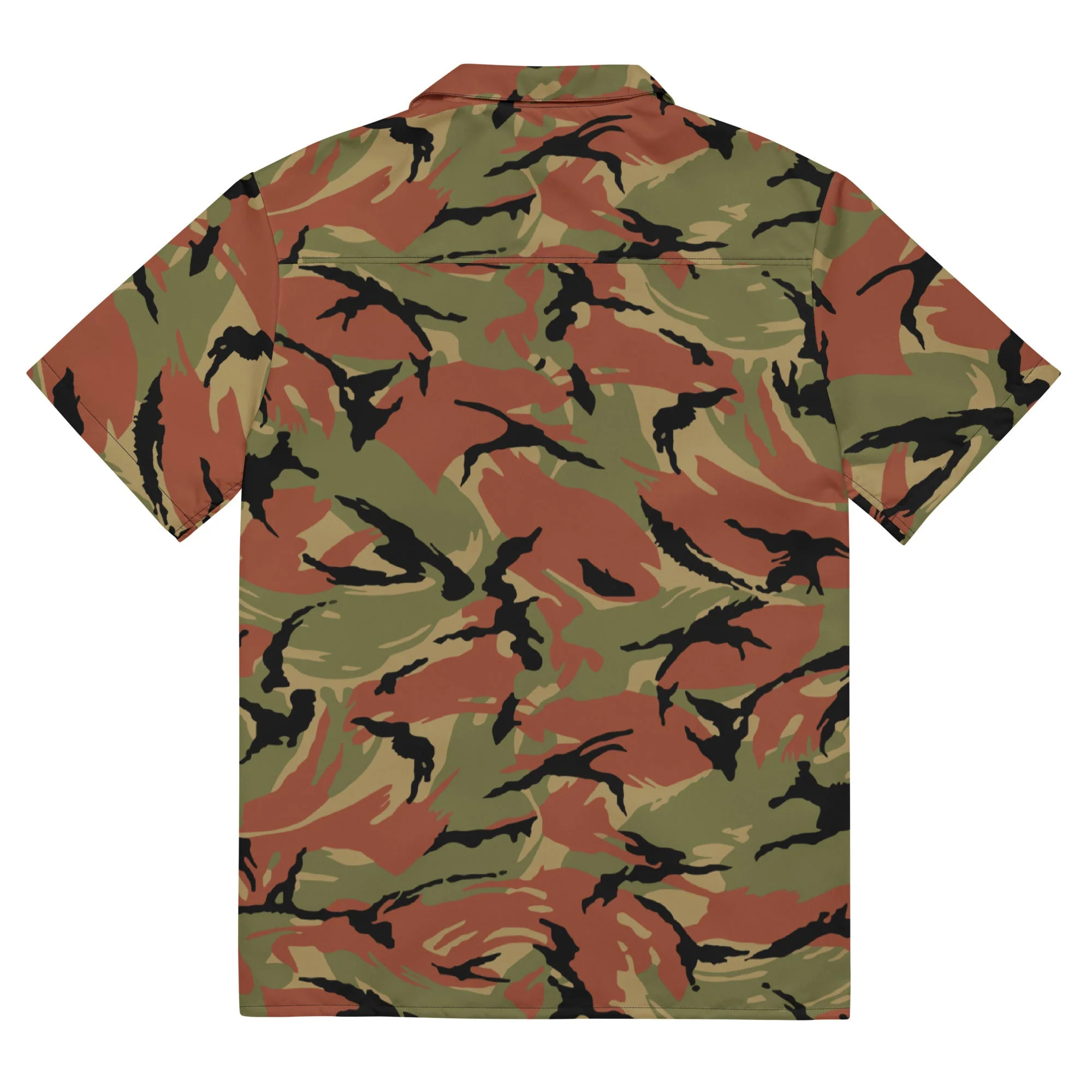 Omani DPM Royal Army CAMO Unisex Short-Sleeve Button Shirt - Image 5