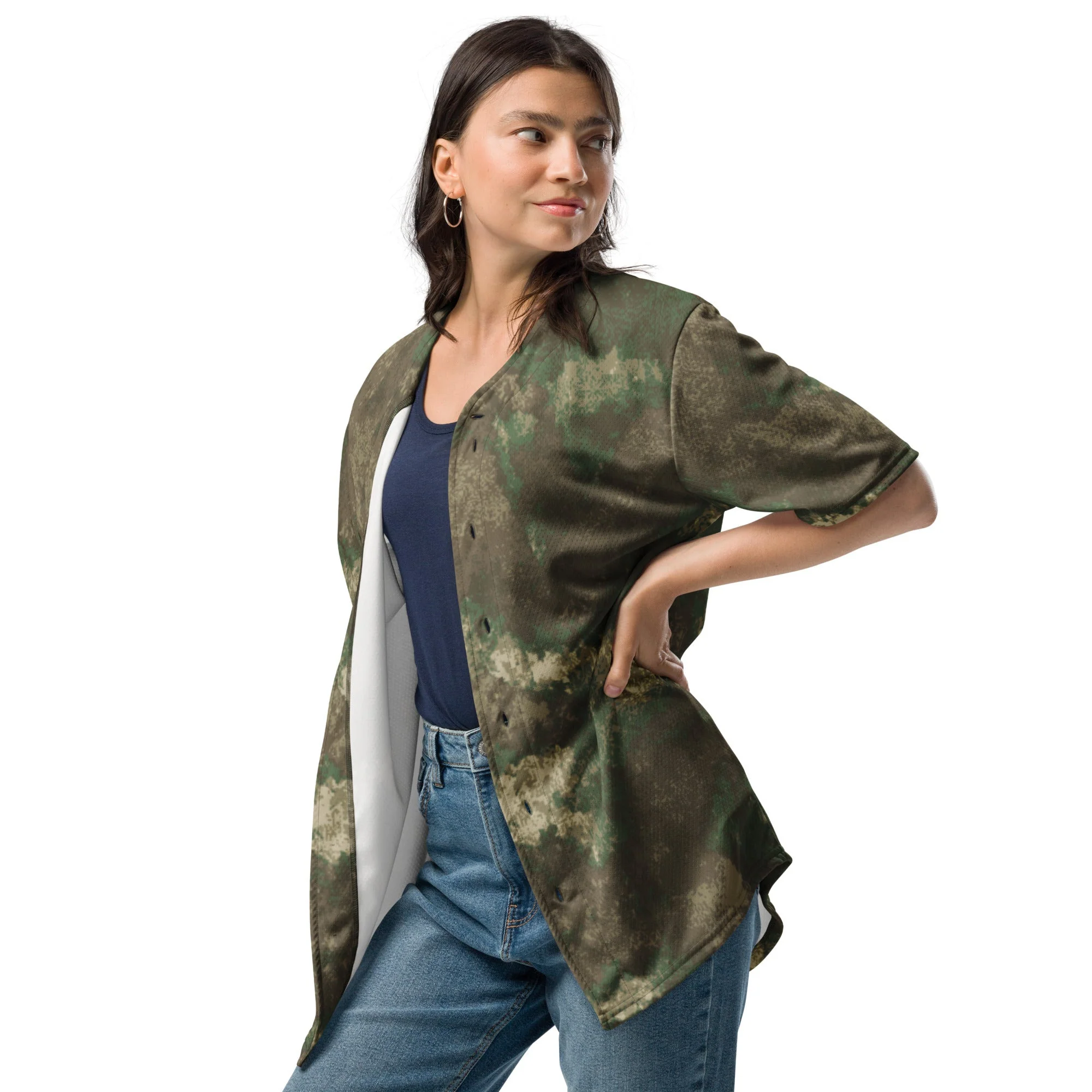 Omni-Terrain CAMO Unisex Baseball Jersey - Image 3