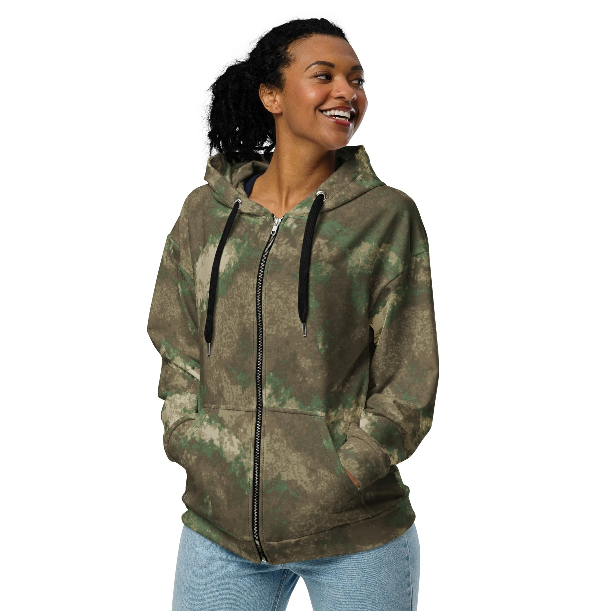 Omni-Terrain CAMO Unisex Zip Hoodie - Image 5