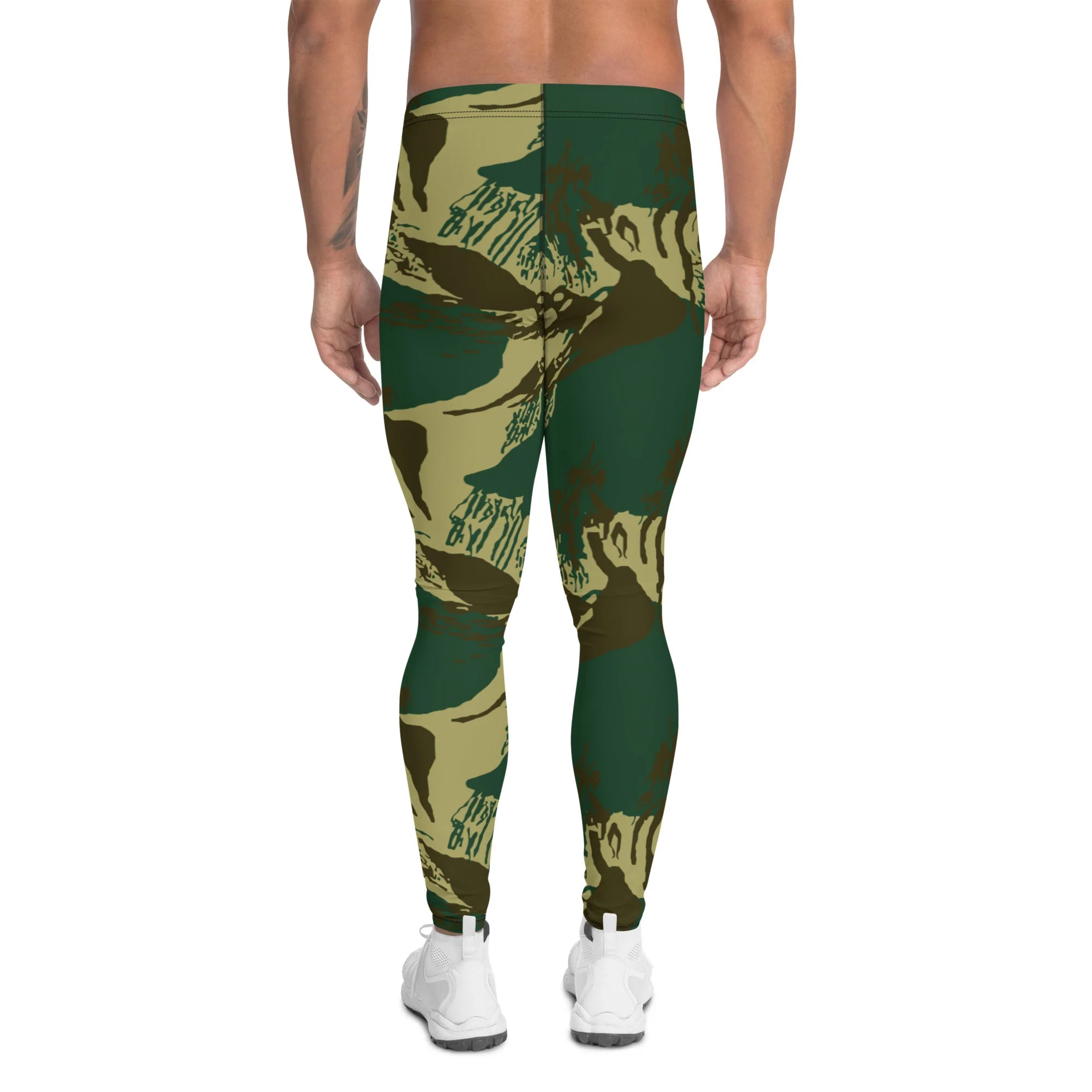 Pakistani Brushstroke CAMO Mens Leggings - Image 2