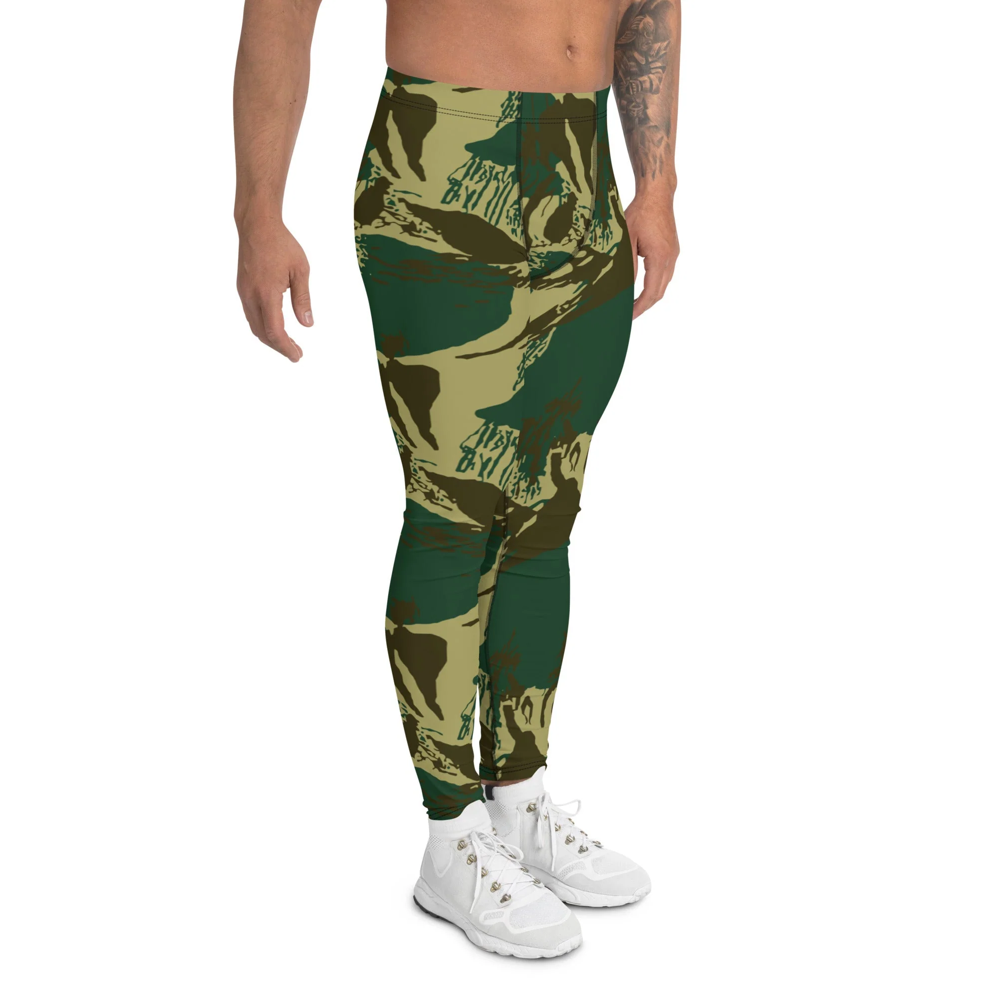 Pakistani Brushstroke CAMO Mens Leggings - Image 3