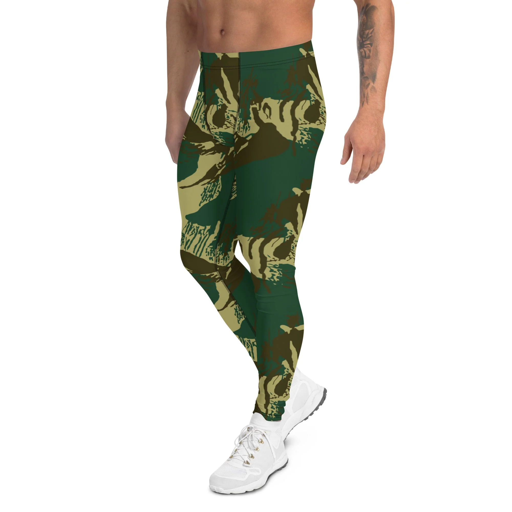 Pakistani Brushstroke CAMO Mens Leggings - Image 4