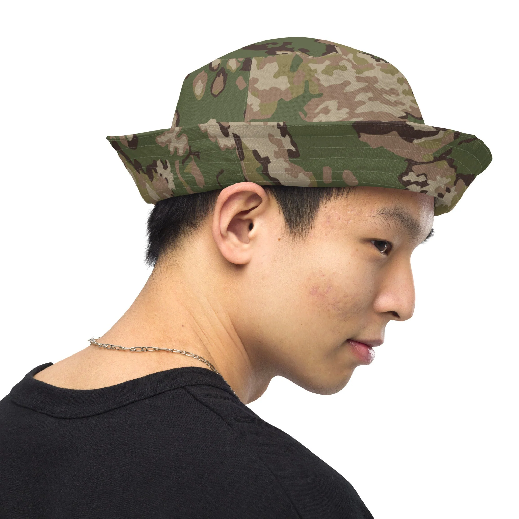 Russian Partizan Multi-terrain CAMO Reversible Bucket Hat - Image 4