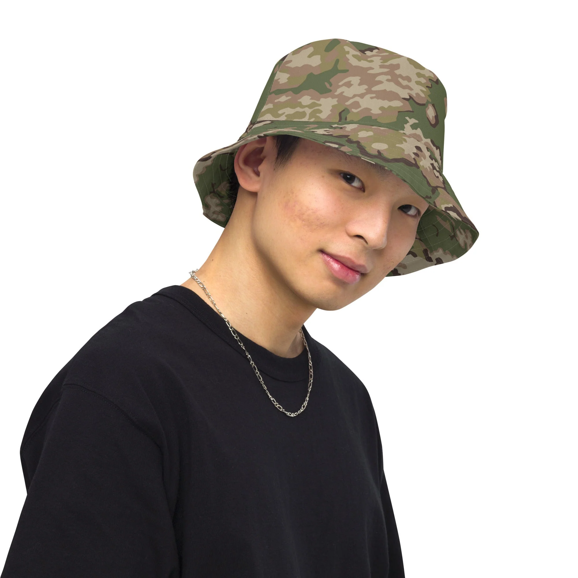 Russian Partizan Multi-terrain CAMO Reversible Bucket Hat - Image 9