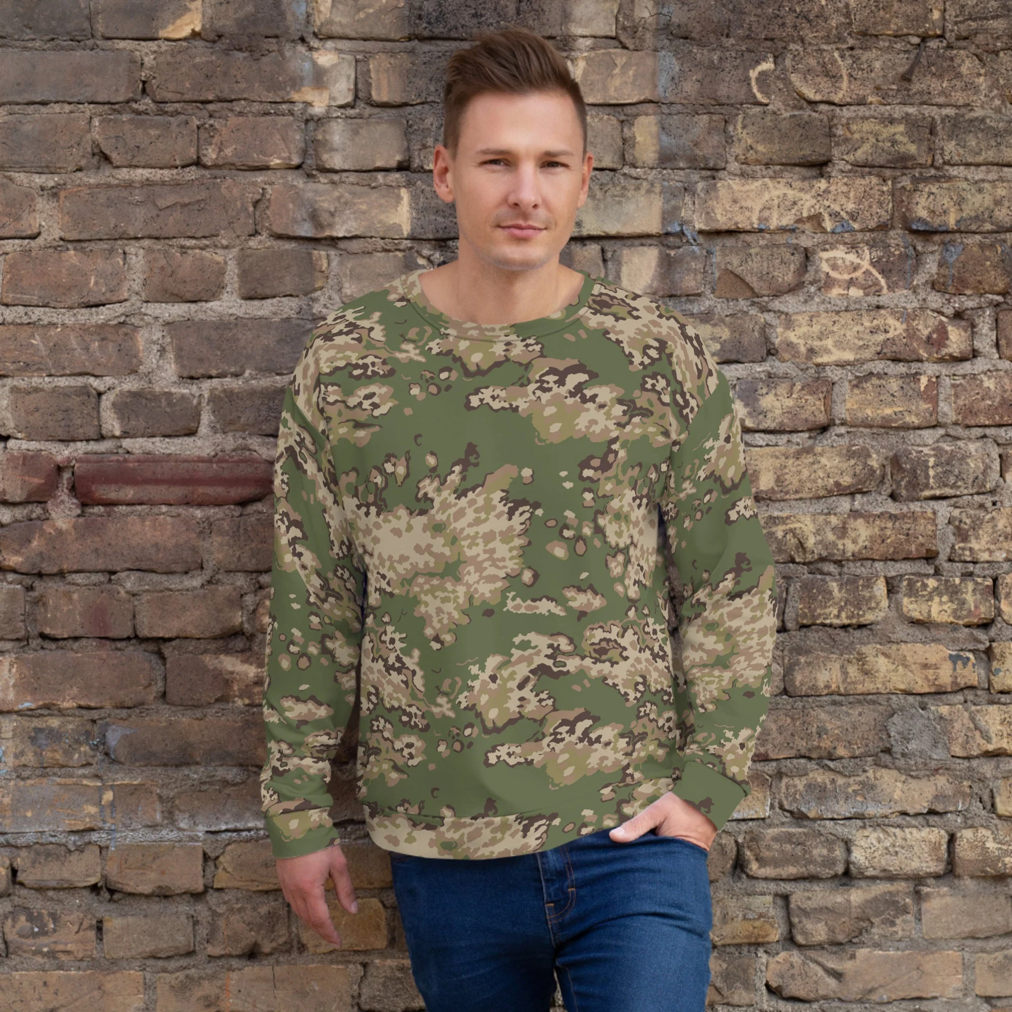 Russian Partizan Multi-terrain CAMO Unisex Sweatshirt