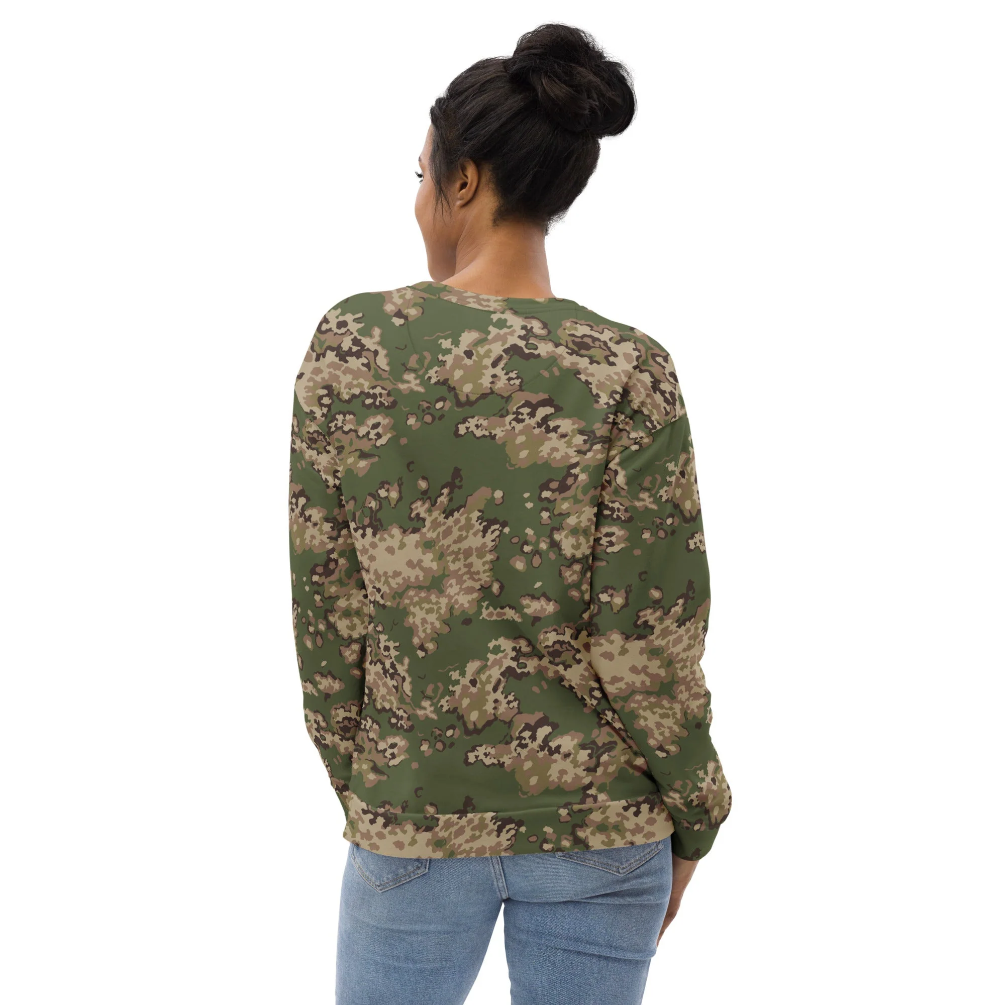 Russian Partizan Multi-terrain CAMO Unisex Sweatshirt - Image 13