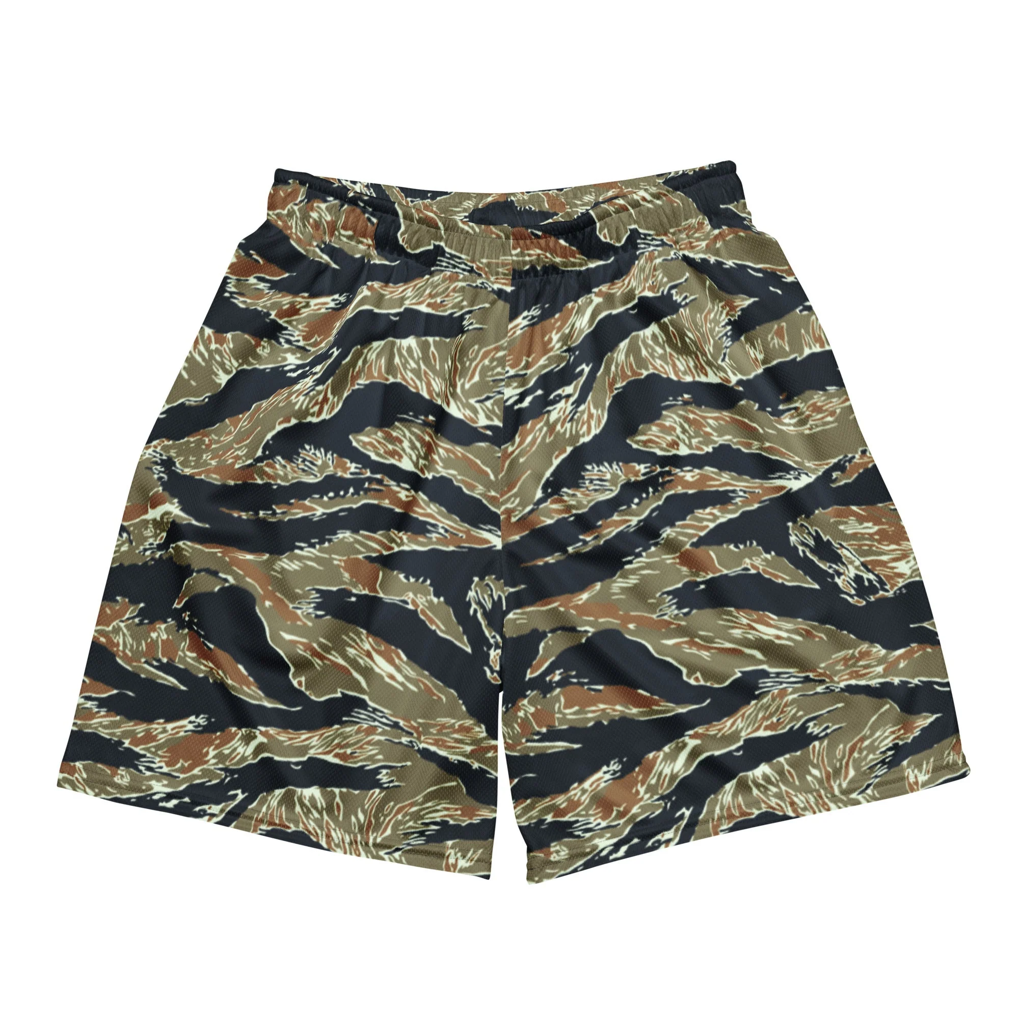 Philippine Tiger Stripe Special Forces Distinctive Uniform (SDFU) CAMO Unisex Mesh Shorts