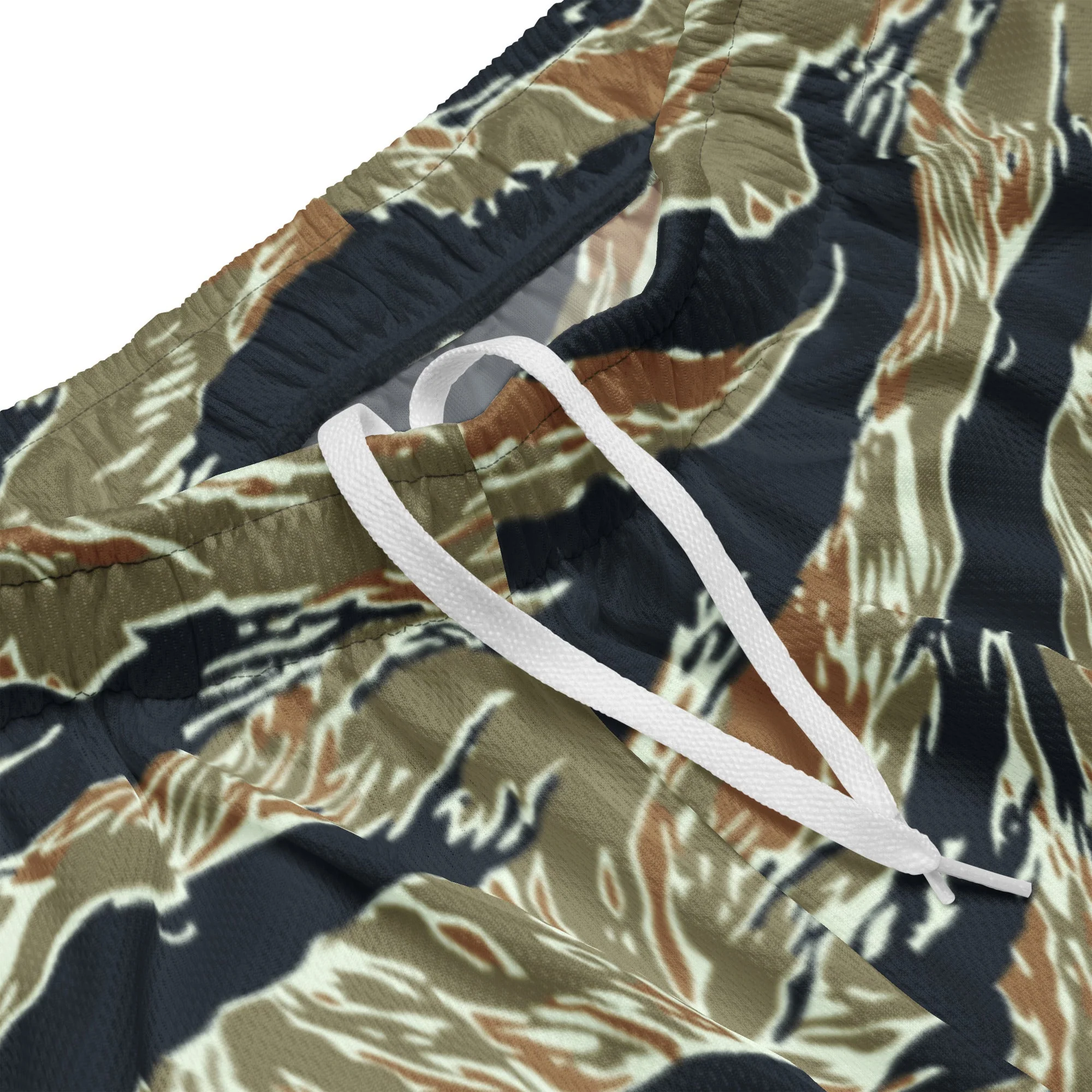 Philippine Tiger Stripe Special Forces Distinctive Uniform (SDFU) CAMO Unisex Mesh Shorts - Image 12