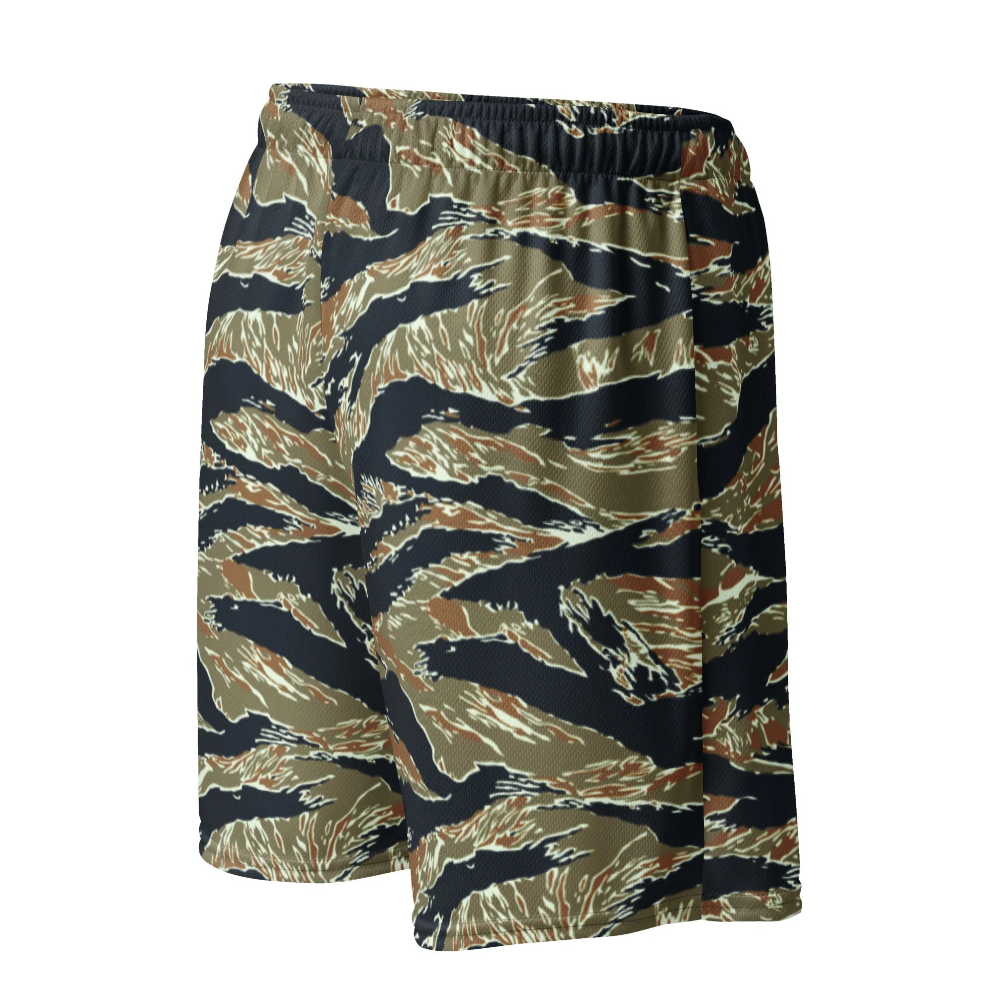Philippine Tiger Stripe Special Forces Distinctive Uniform (SDFU) CAMO Unisex Mesh Shorts - Image 16