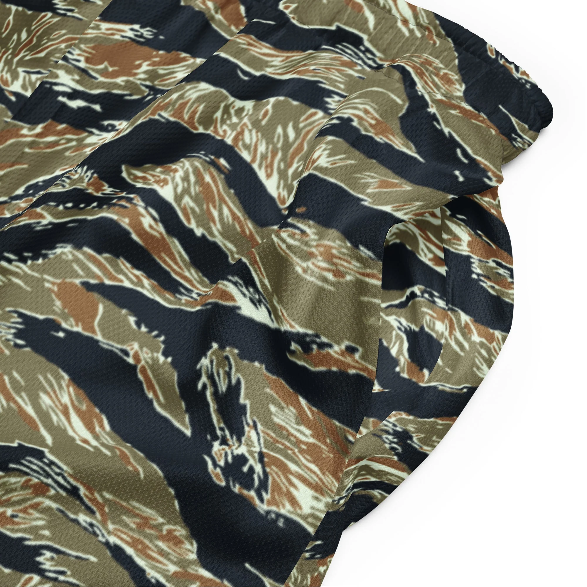 Philippine Tiger Stripe Special Forces Distinctive Uniform (SDFU) CAMO Unisex Mesh Shorts - Image 18