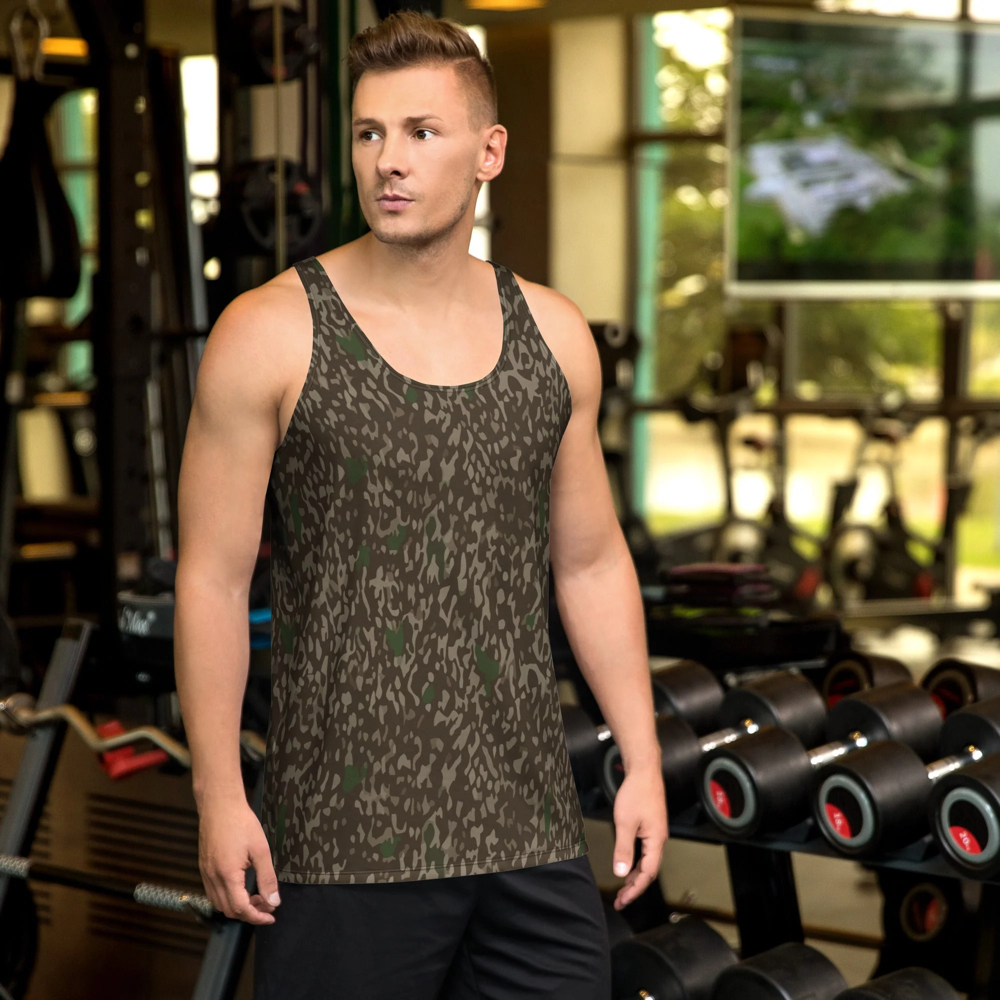 Pinefall Shroud CAMO Unisex Tank Top