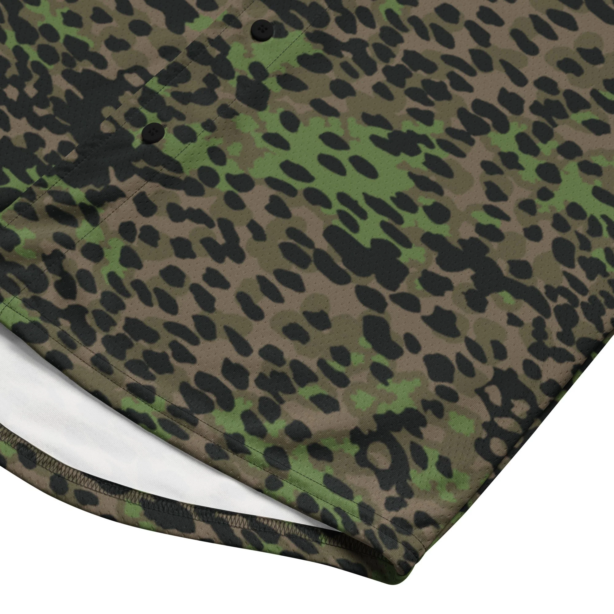 German Plane Tree Platanenmuster Spring CAMO Unisex Baseball Jersey - Image 10