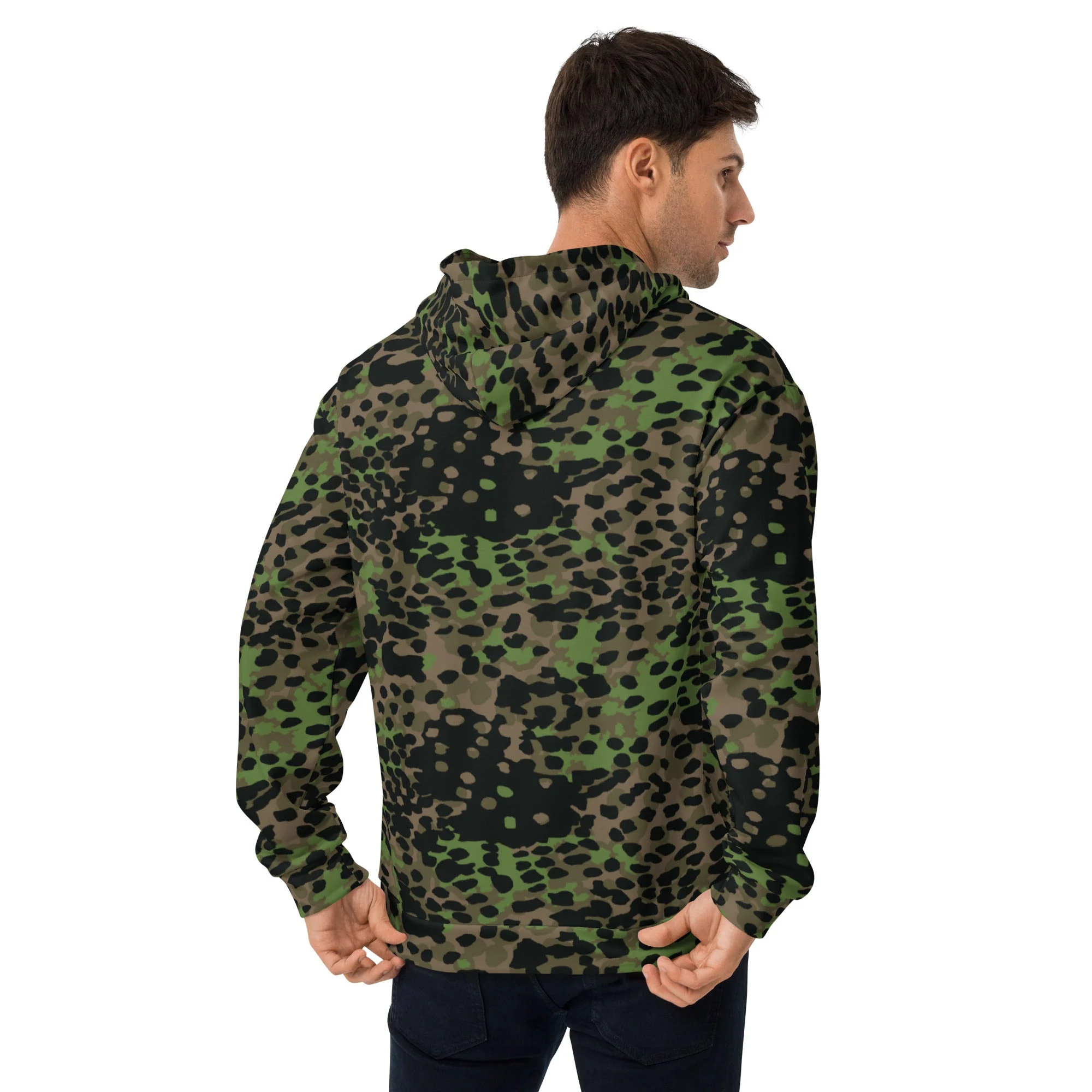 German Plane Tree Platanenmuster Spring CAMO Unisex Hoodie - Image 3