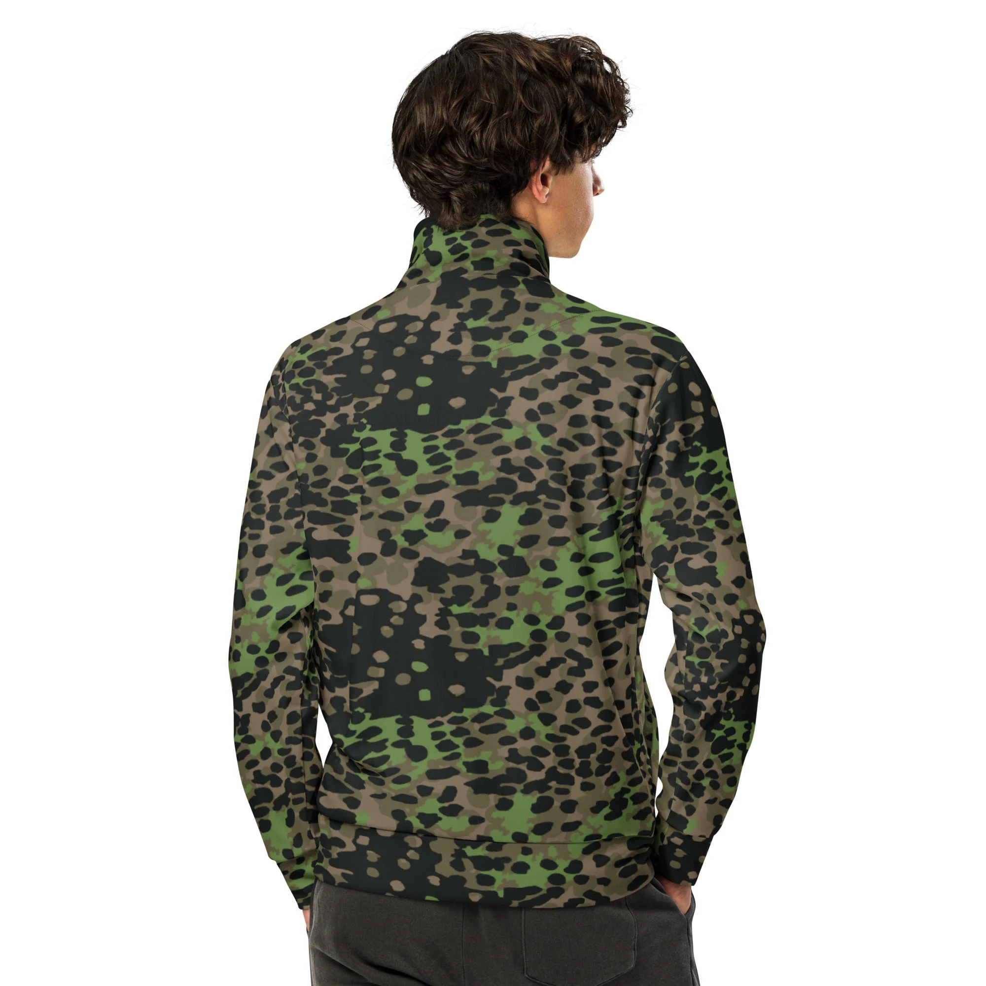 German Plane Tree Platanenmuster Spring CAMO Unisex Track Jacket - Image 9