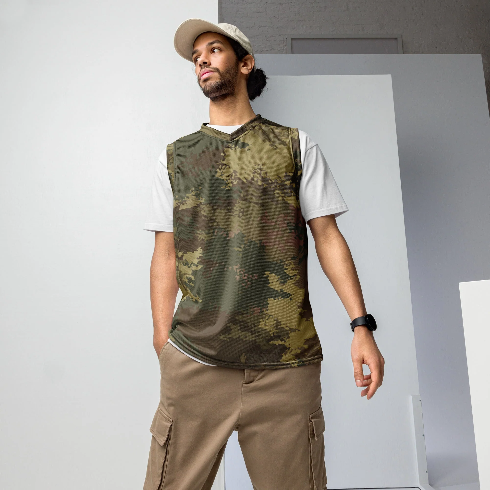 Poisonous Multi-Terrain CAMO Unisex Basketball Jersey