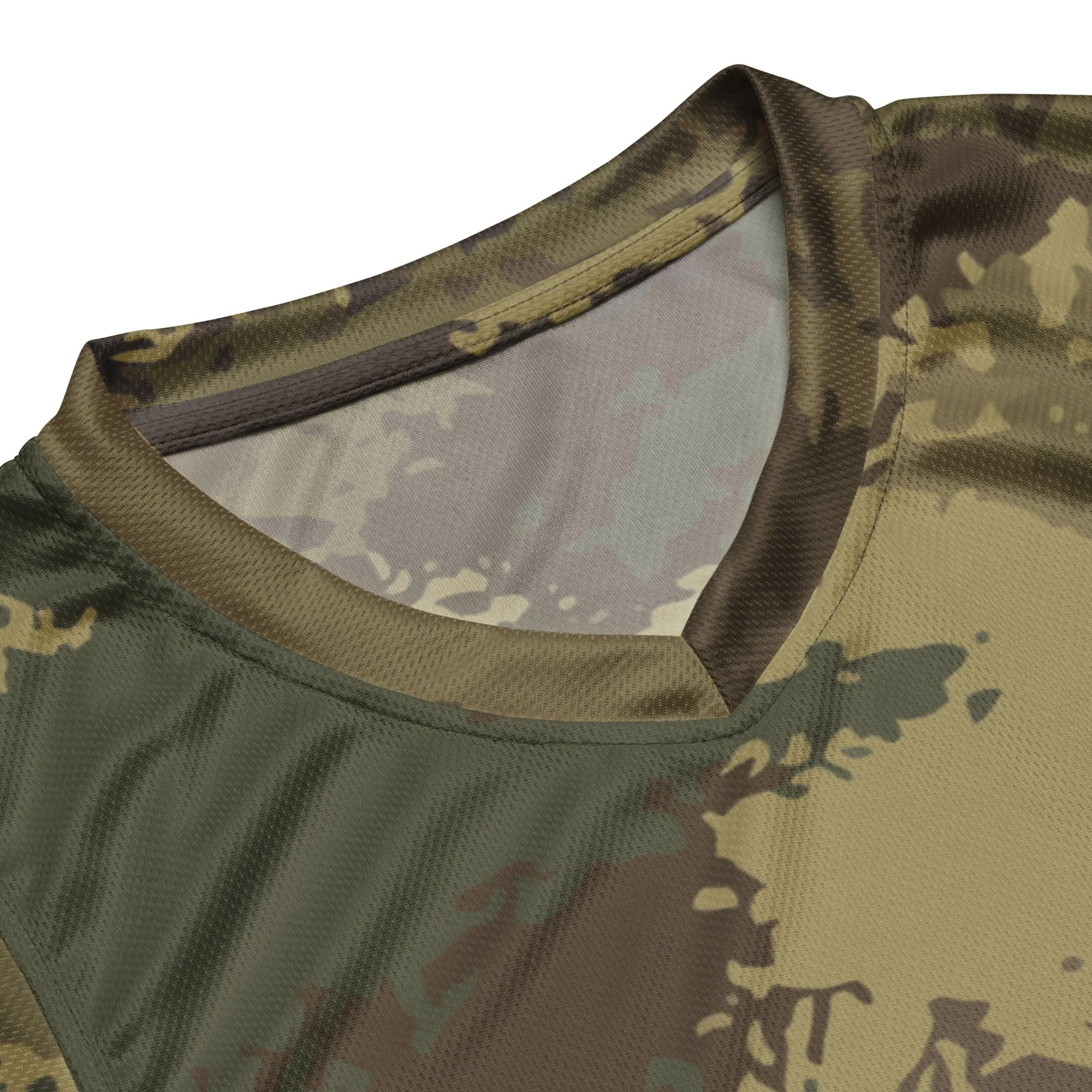 Poisonous Multi-Terrain CAMO Unisex Basketball Jersey - Image 4