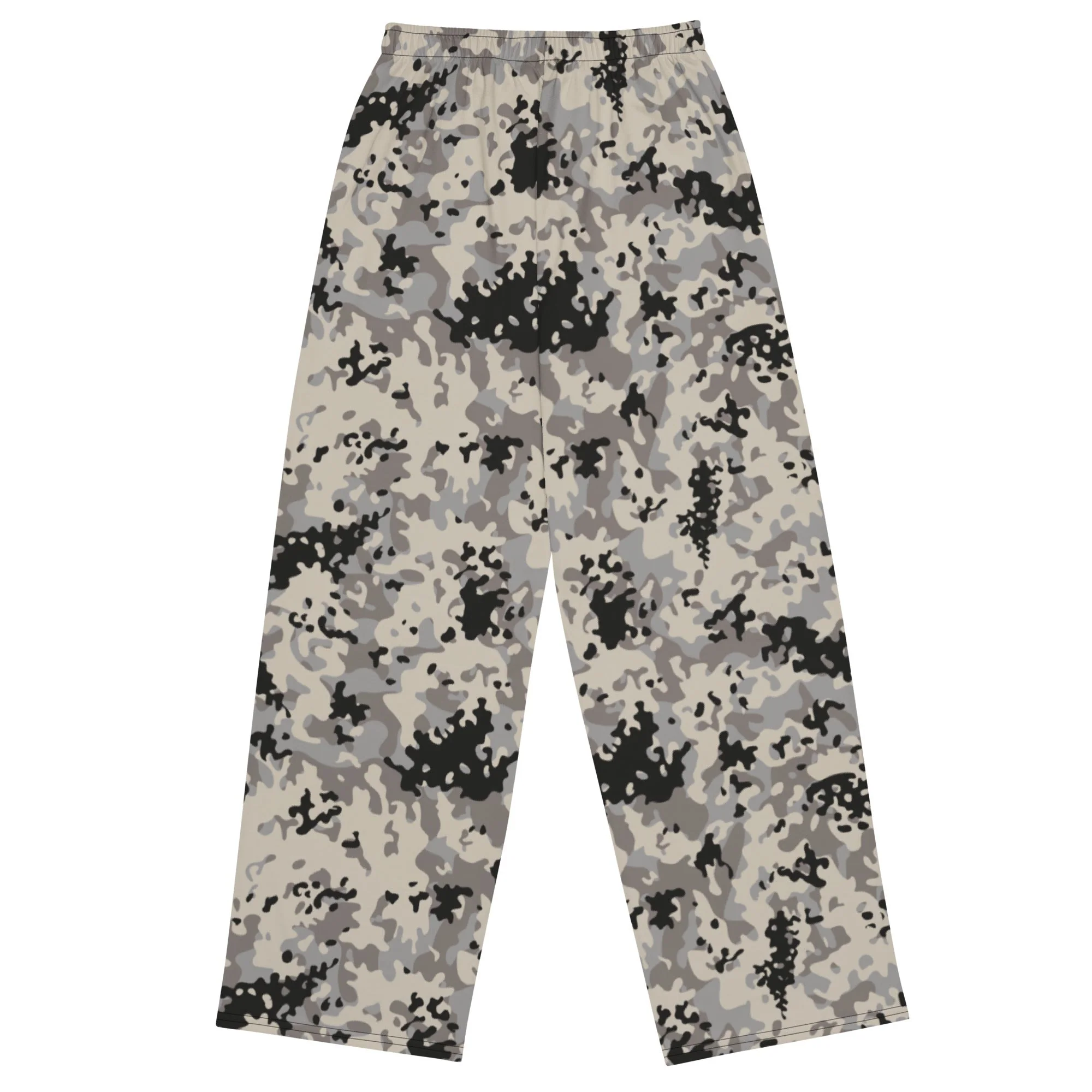 Polish Flecktarn Urban Anti-Terrorist CAMO Unisex Wide-Leg Leisure Pants - Image 10