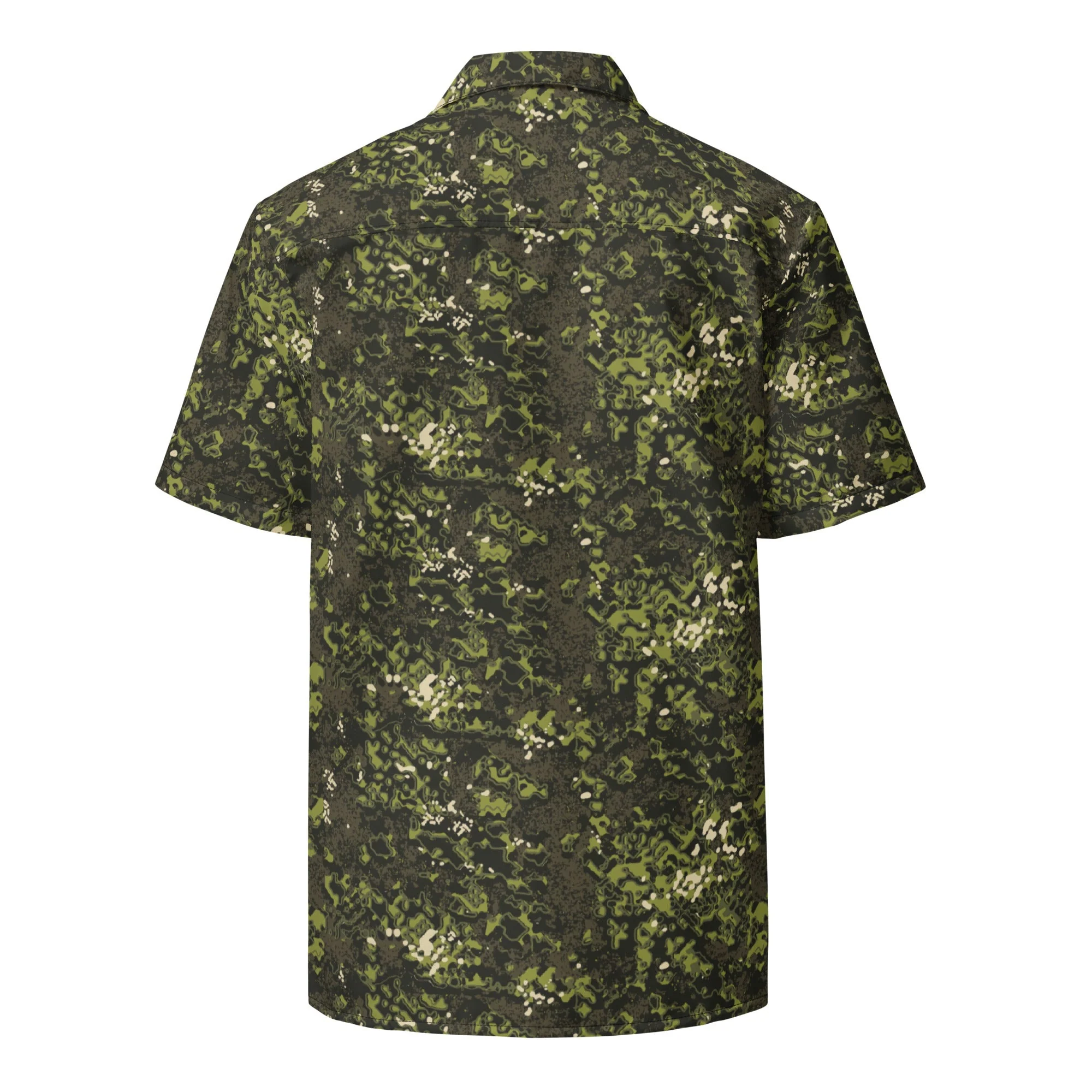Polish Modular Adaptive Penetrative Ambush (MAPA) CAMO Unisex Short-Sleeve Button Shirt - Image 4